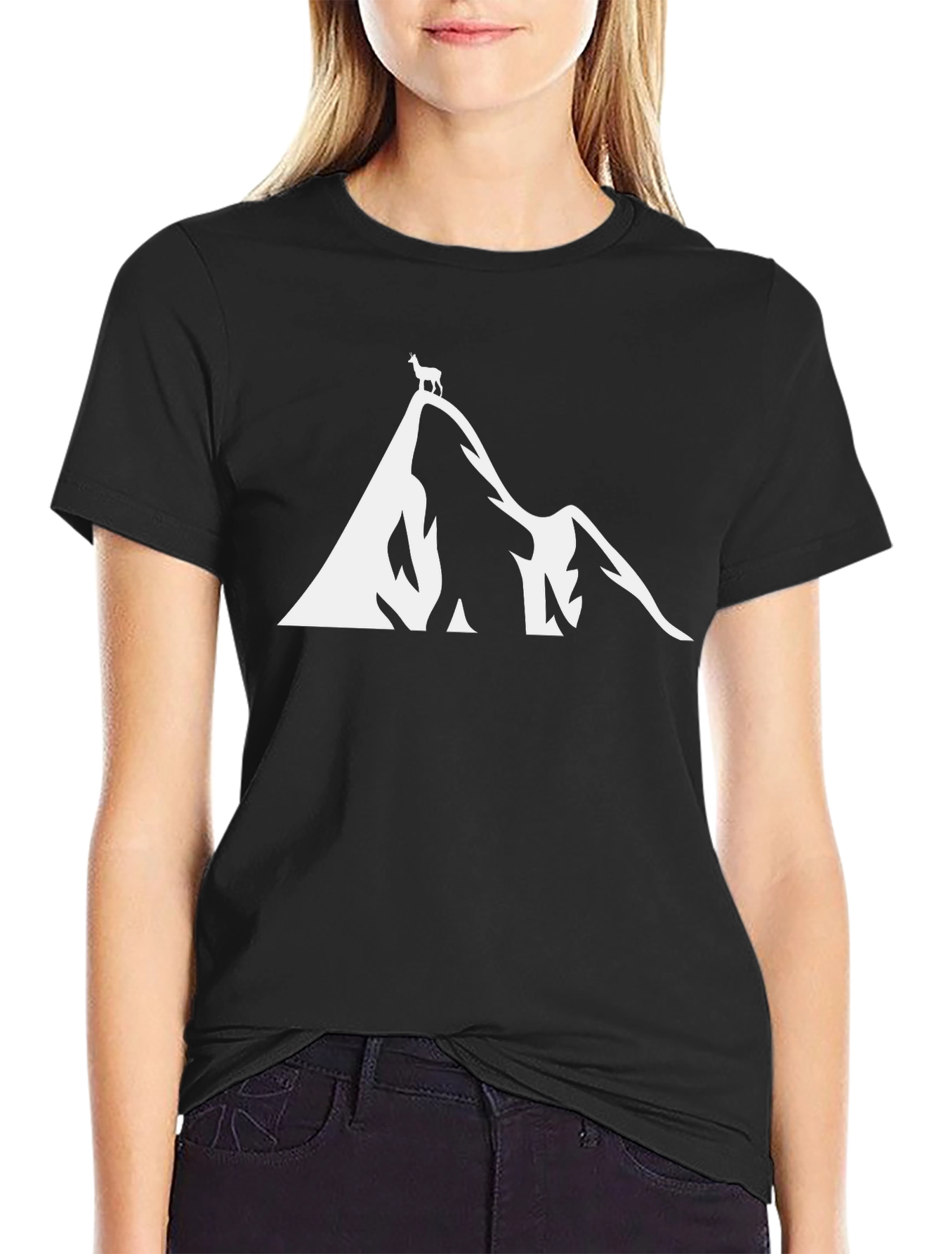 Mountain Peak Animal Graphic Tee