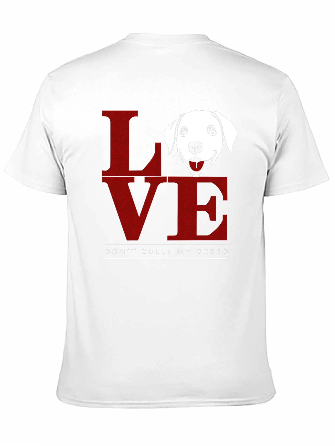 Love Dog Breed T-Shirt Anti-Bullying Tee