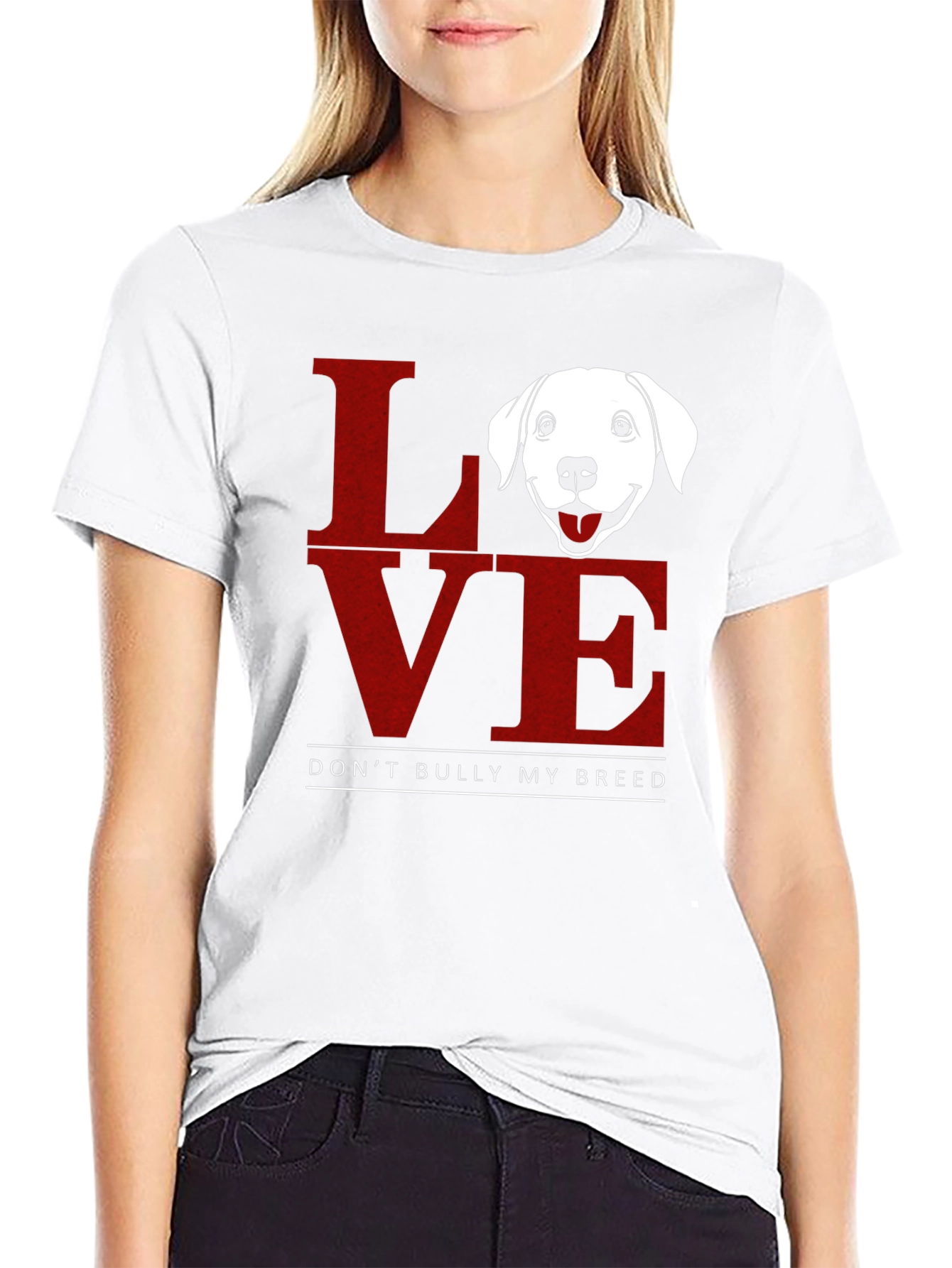 Love Dog Breed T-Shirt Anti-Bullying Tee