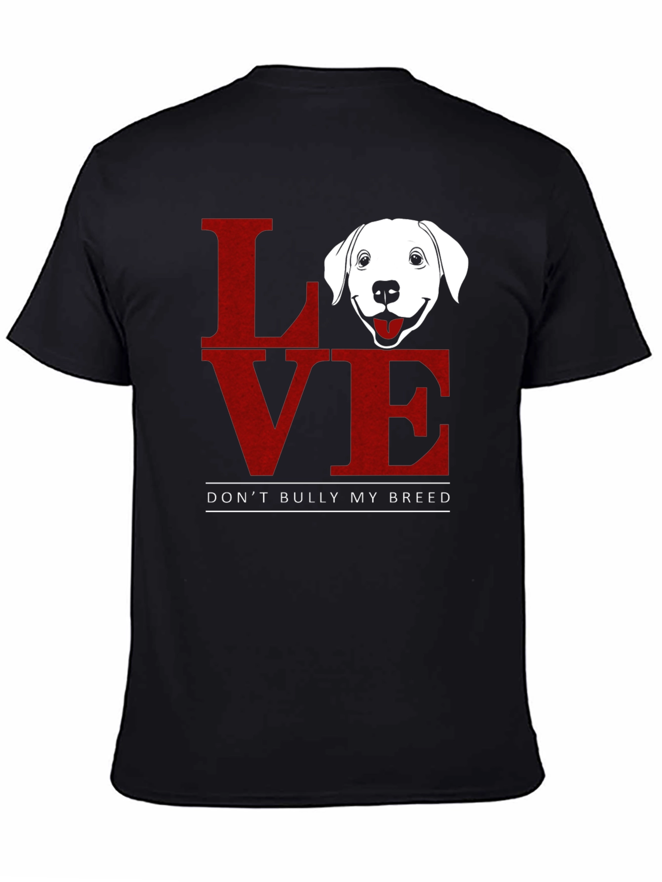 Love Dog Breed T-Shirt Anti-Bullying Tee