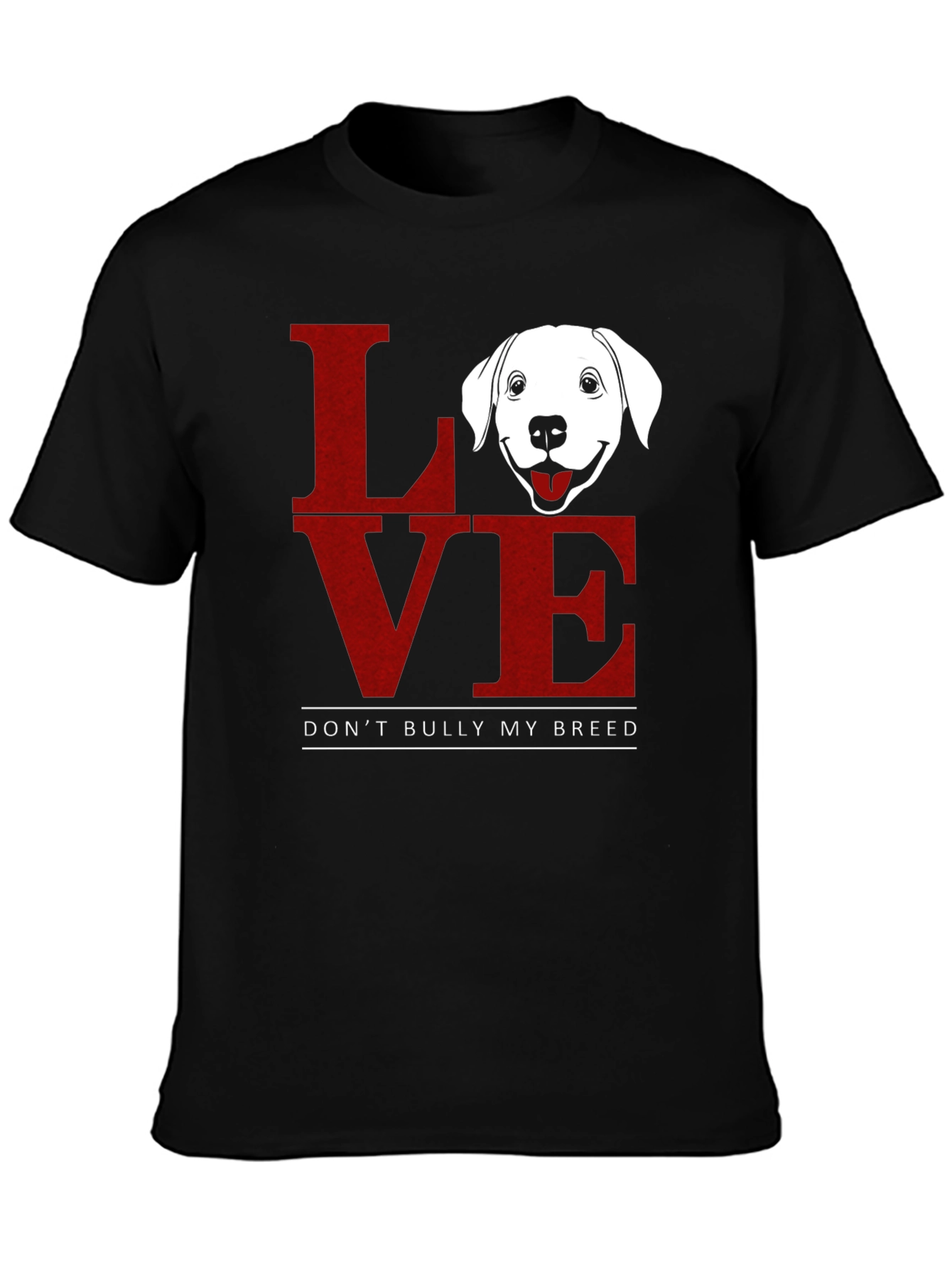 Love Dog Breed T-Shirt Anti-Bullying Tee