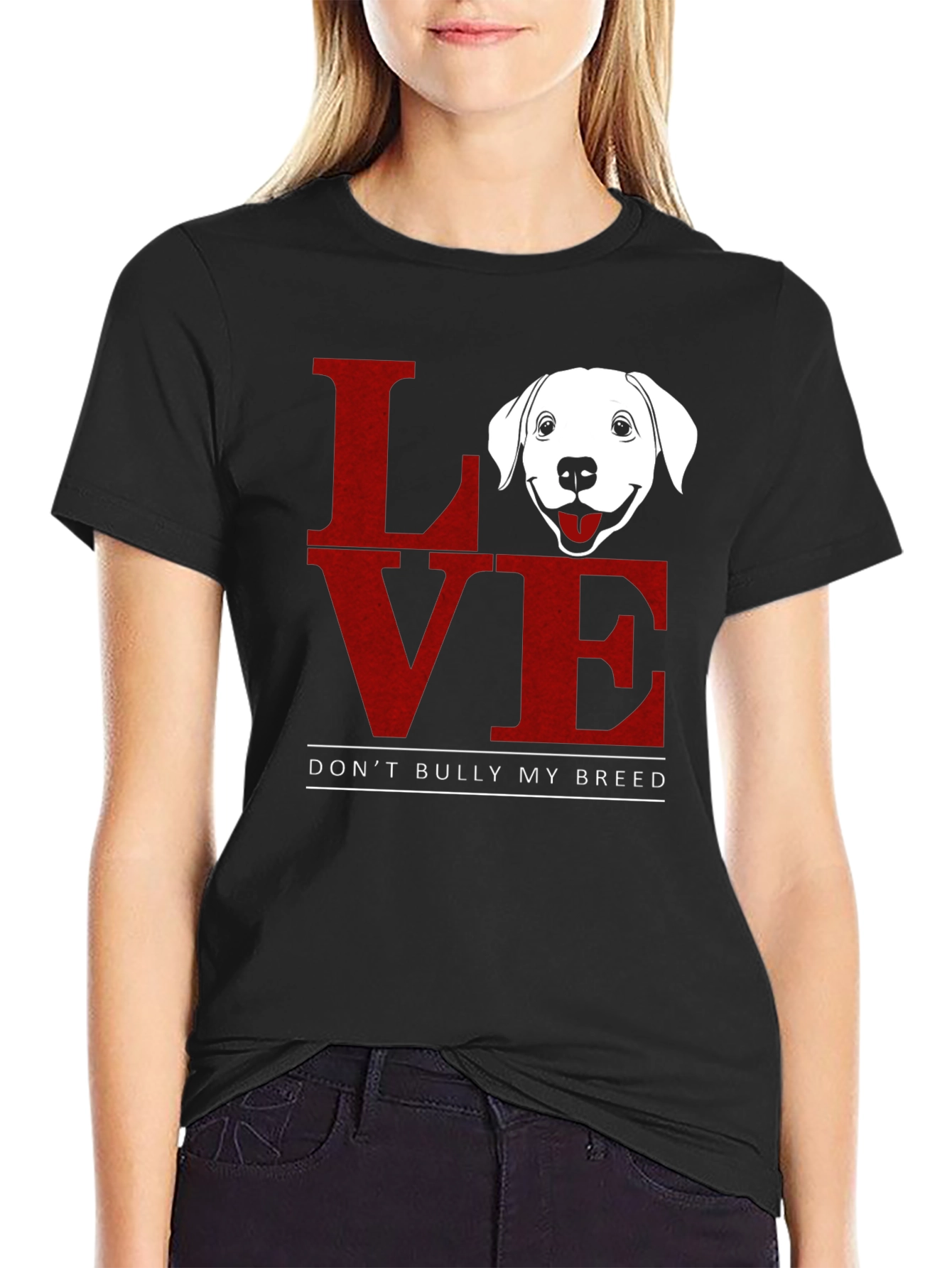 Love Dog Breed T-Shirt Anti-Bullying Tee