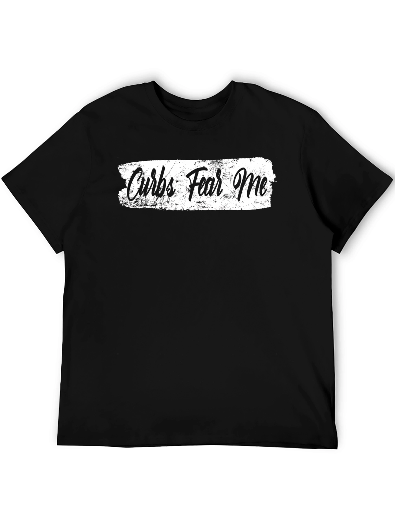 Curbs Fear Me Black Graphic Tee