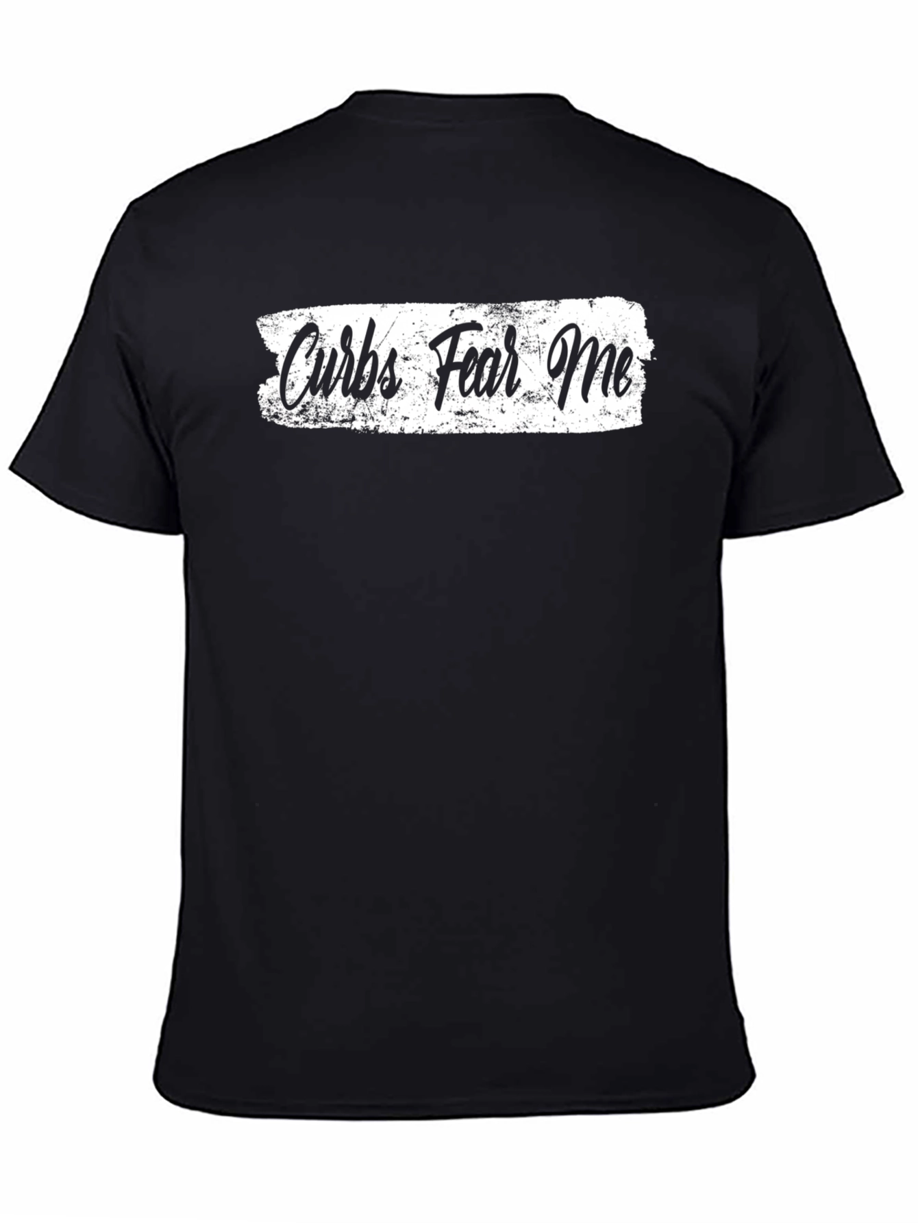 Curbs Fear Me Black Graphic Tee