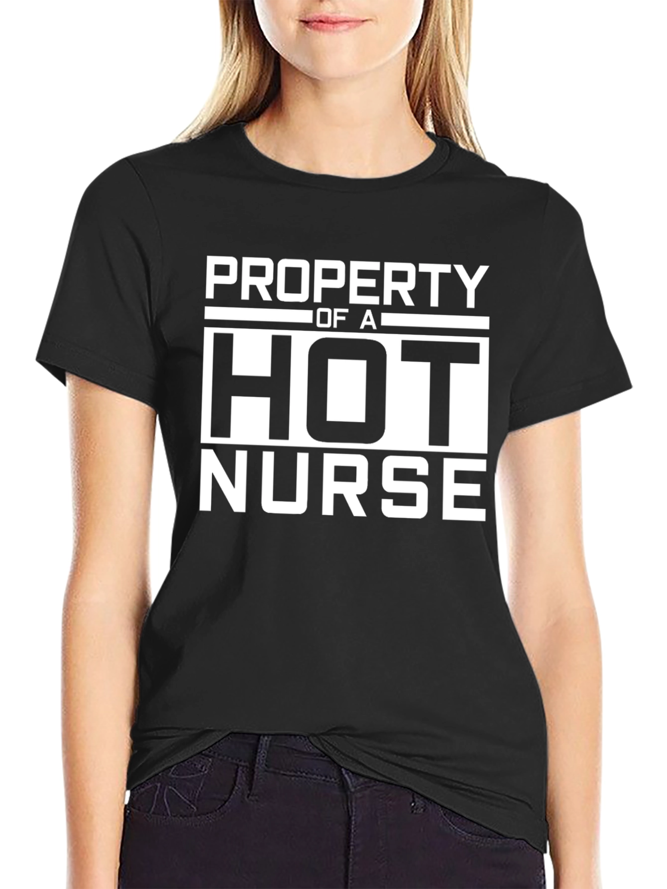 Property of a Hot Nurse T-Shirt