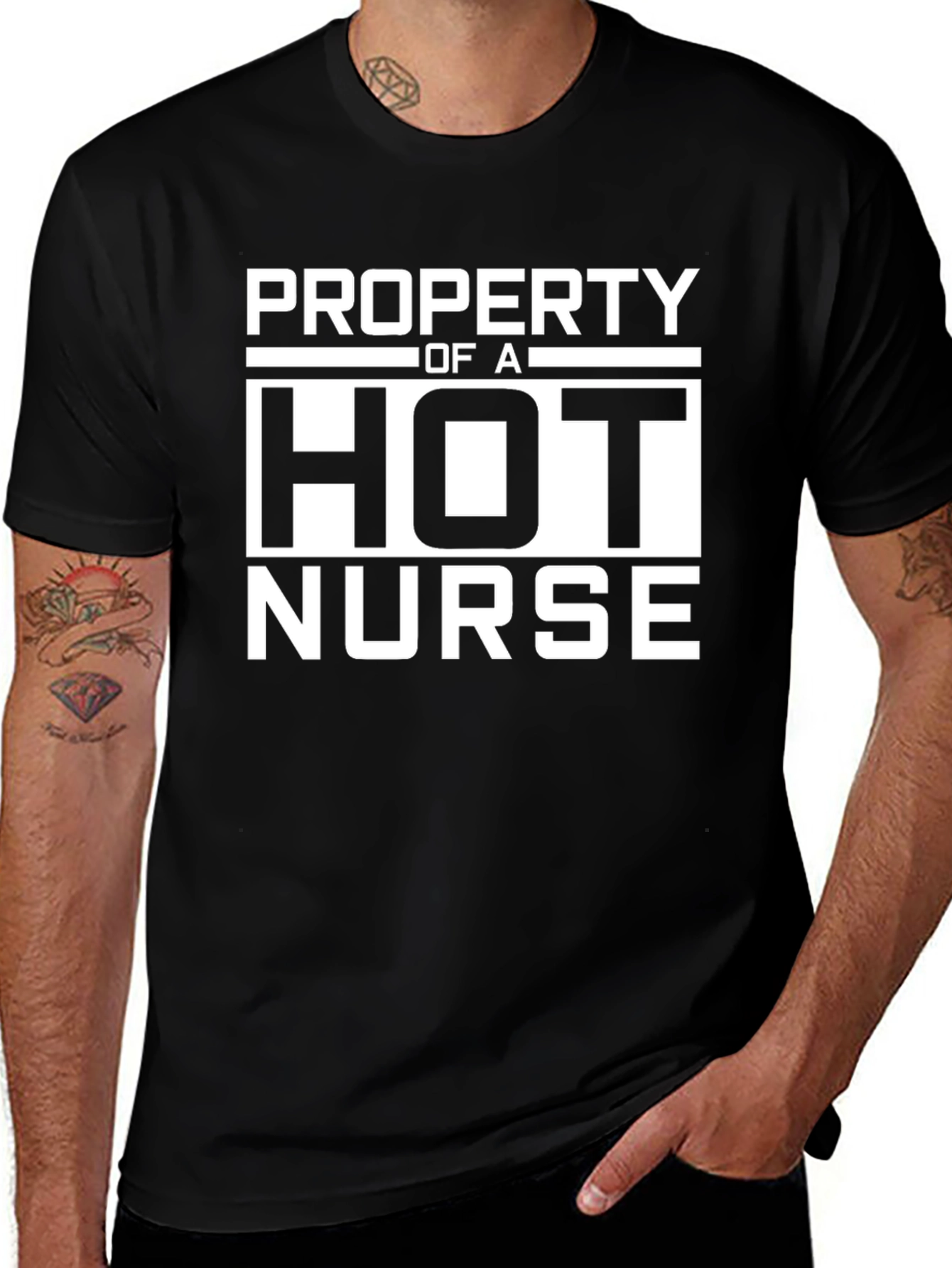 Property of a Hot Nurse T-Shirt
