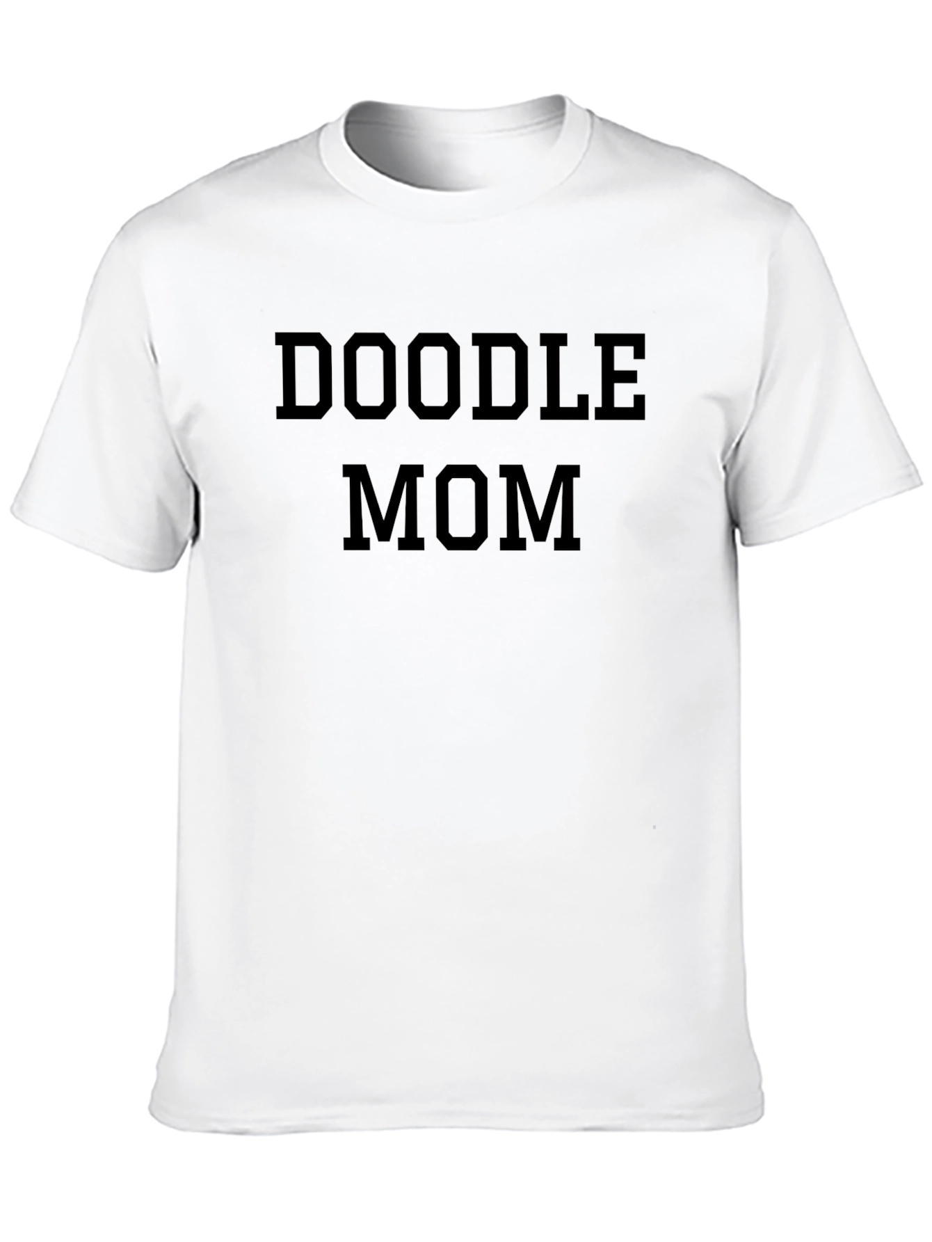 Doodle Mom Black T-Shirt