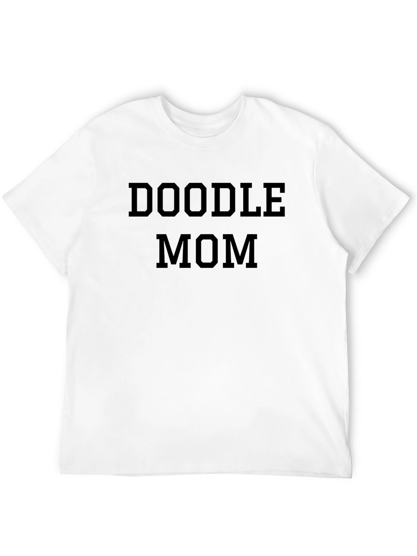 Doodle Mom Black T-Shirt