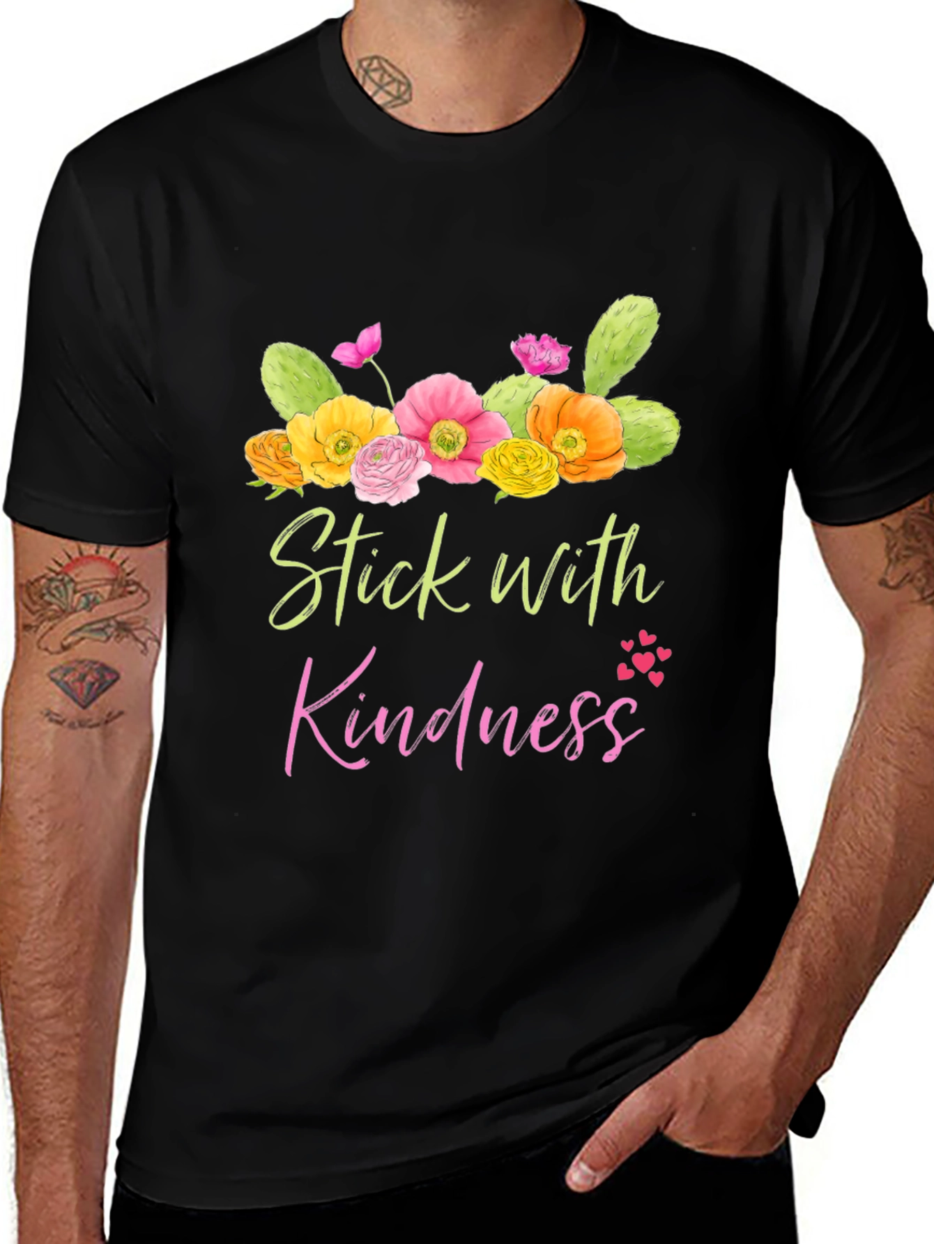 Stick with Kindness Graphic Tee