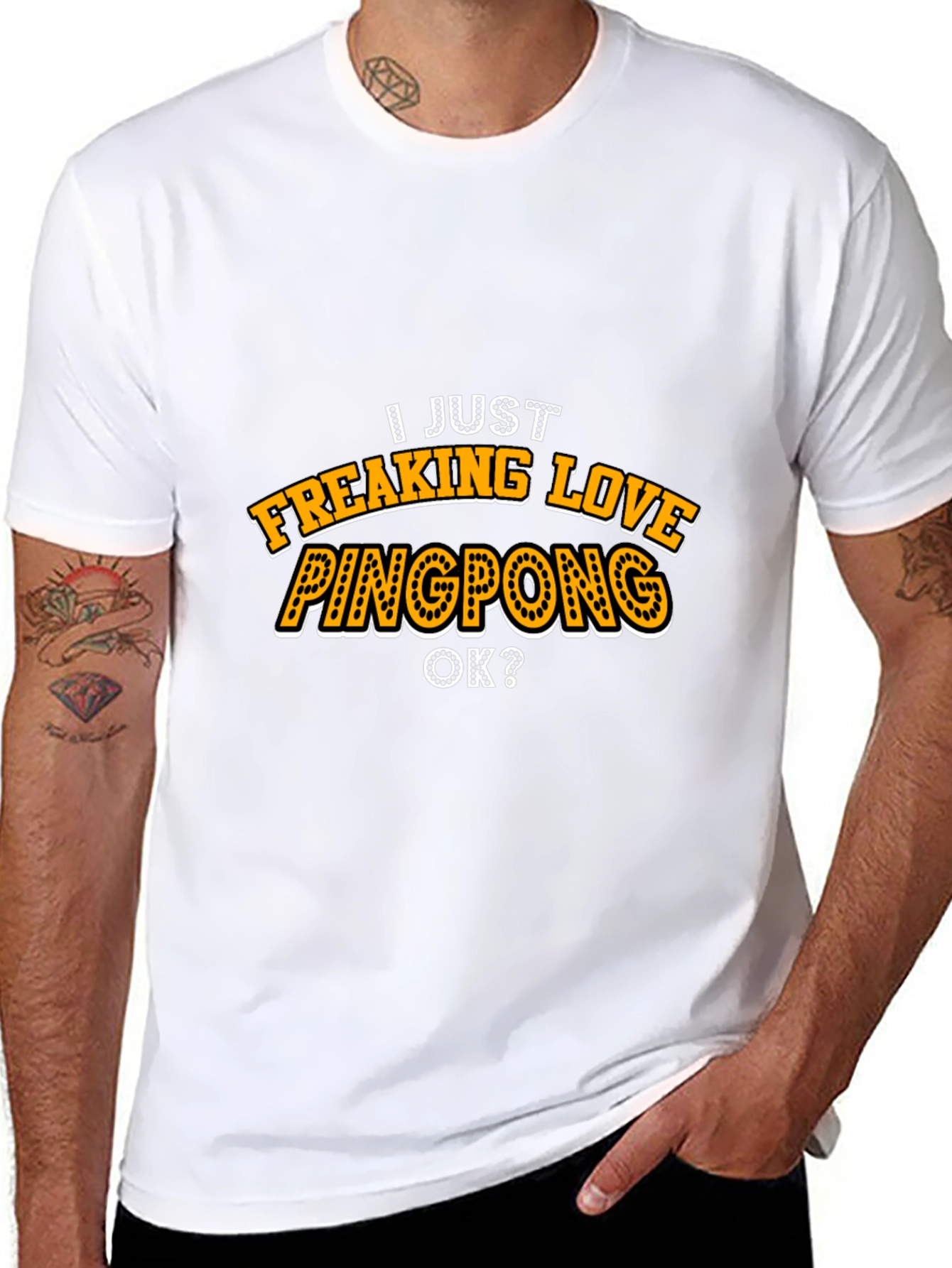 I Just Freaking Love Pingpong T-Shirt