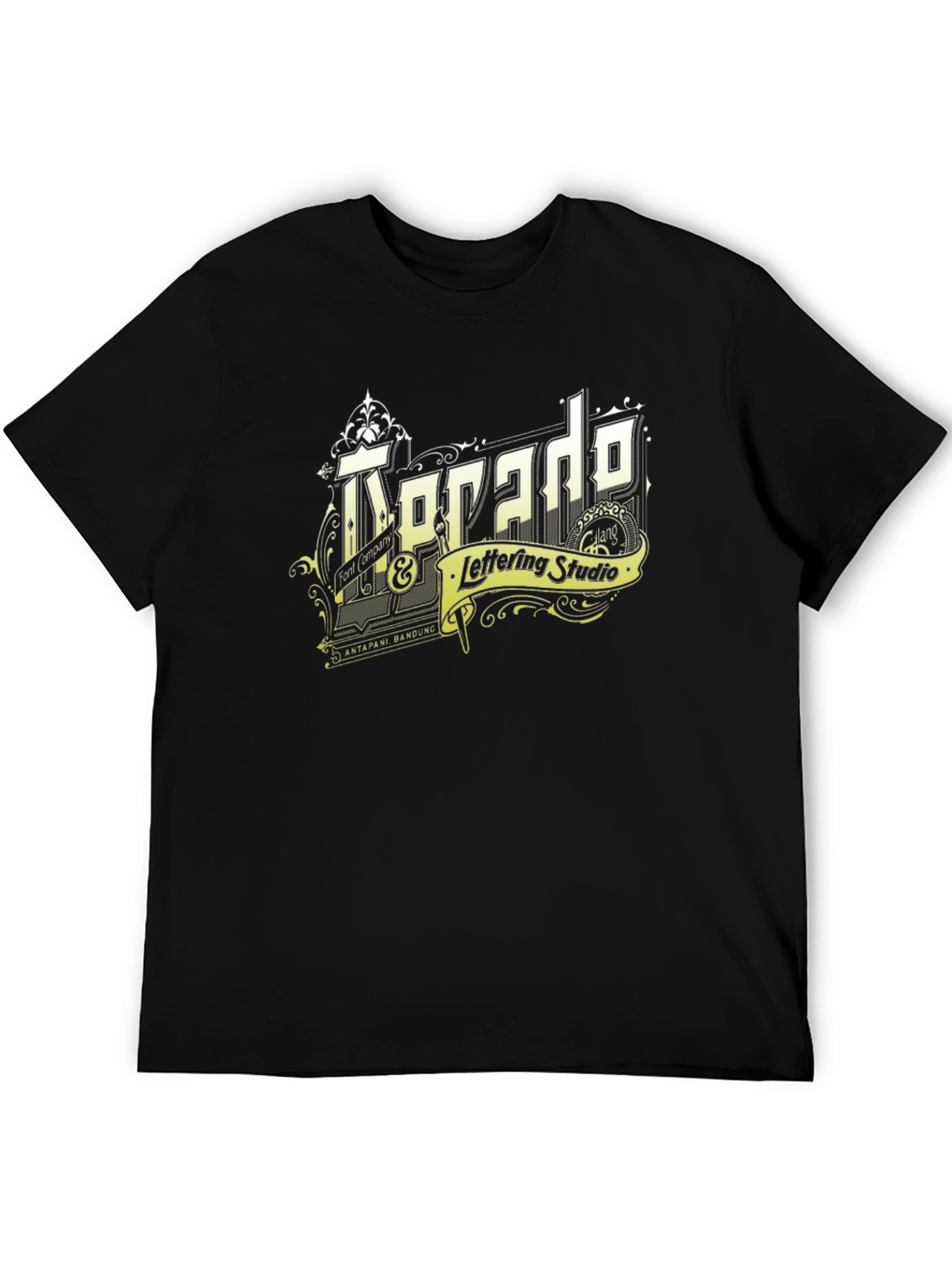 Torrado Lettering Studio Black T-Shirt