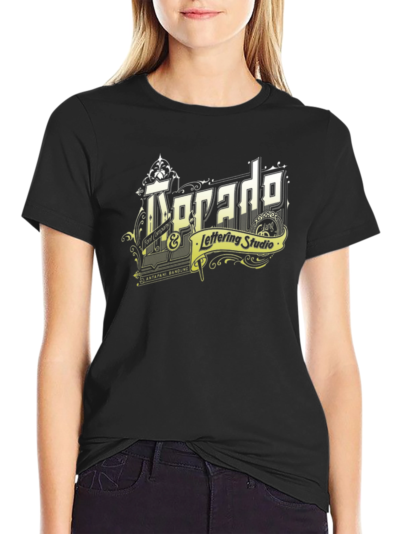 Torrado Lettering Studio Black T-Shirt