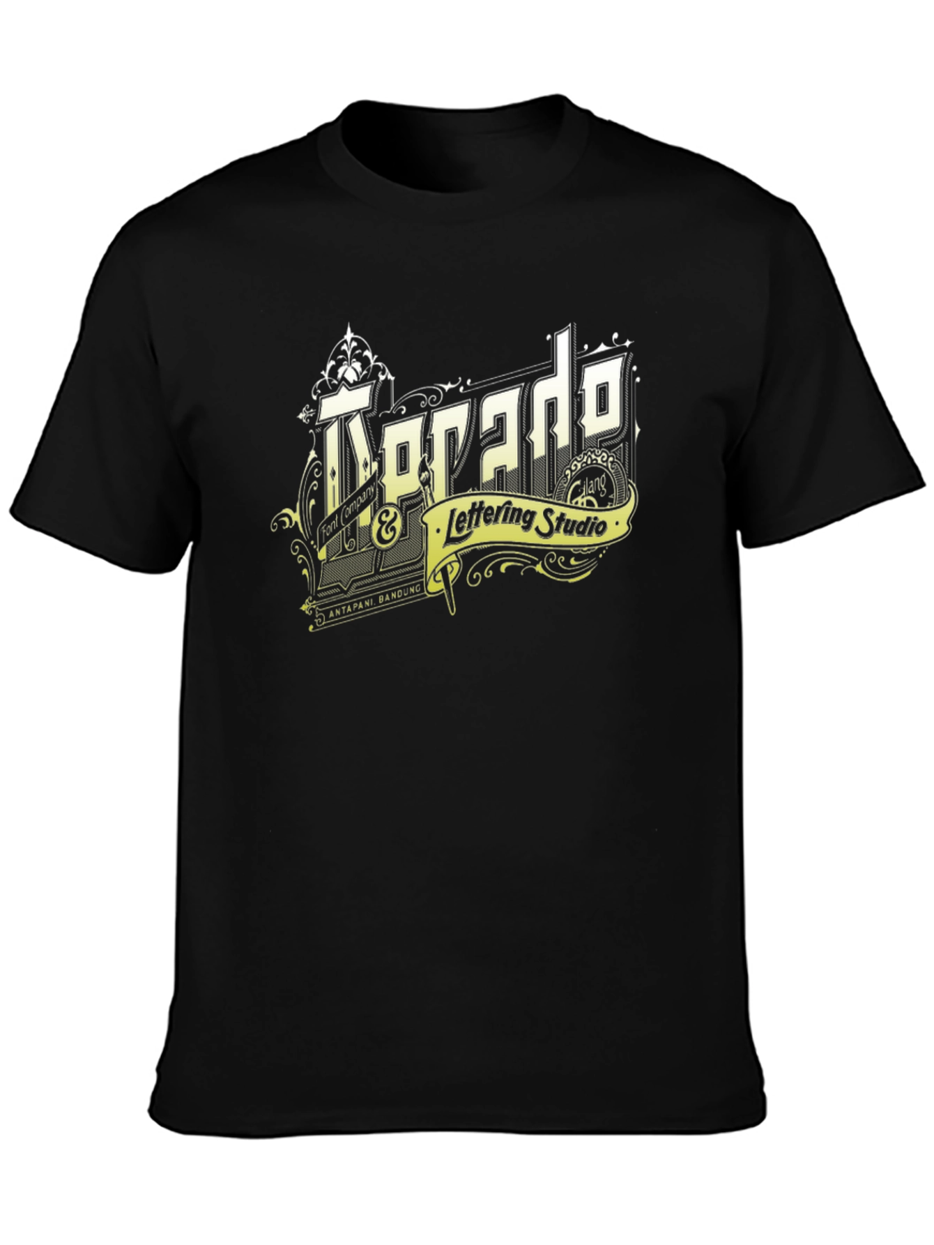 Torrado Lettering Studio Black T-Shirt
