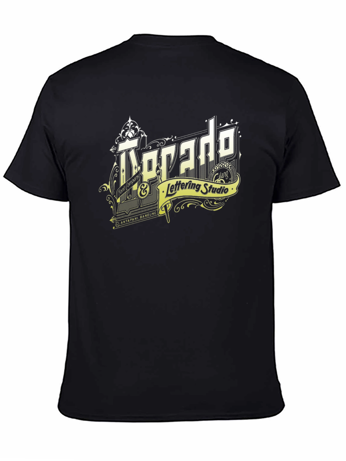 Torrado Lettering Studio Black T-Shirt