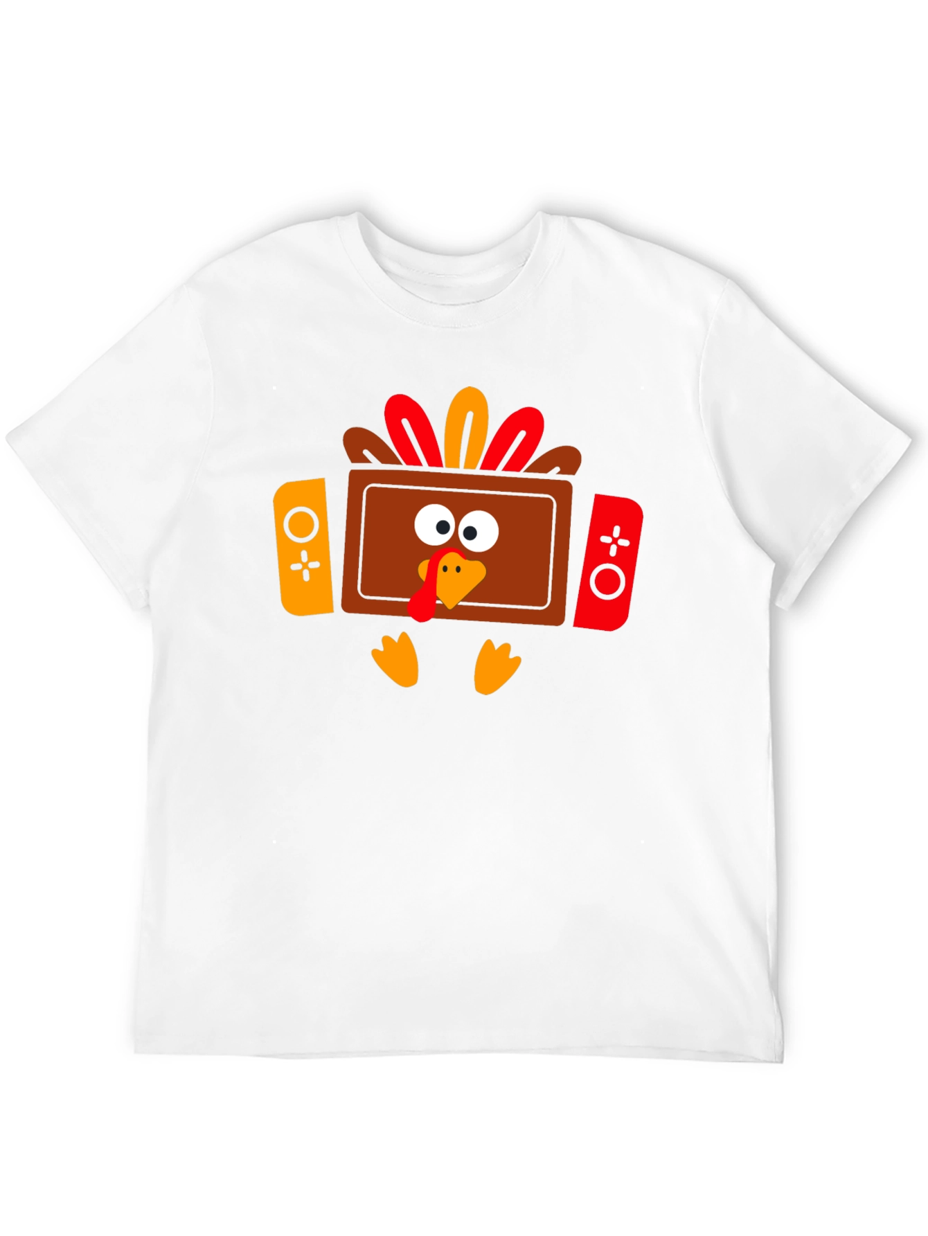 Thanksgiving Turkey Game Console T-Shirt