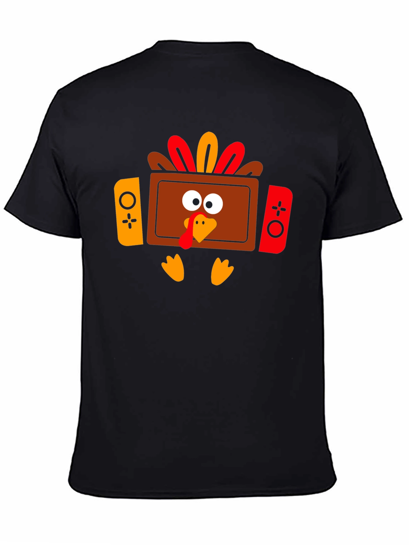 Thanksgiving Turkey Game Console T-Shirt