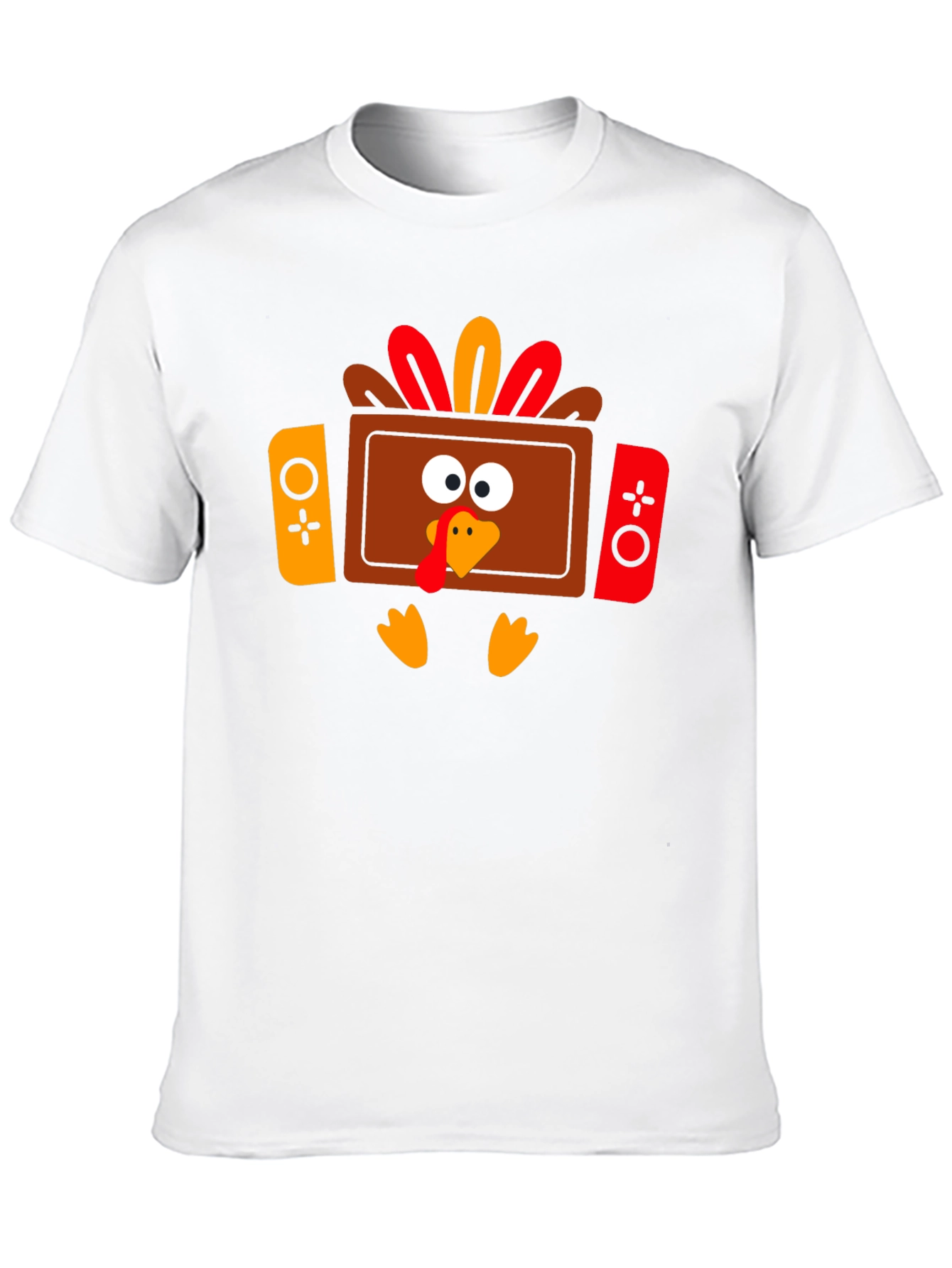 Thanksgiving Turkey Game Console T-Shirt