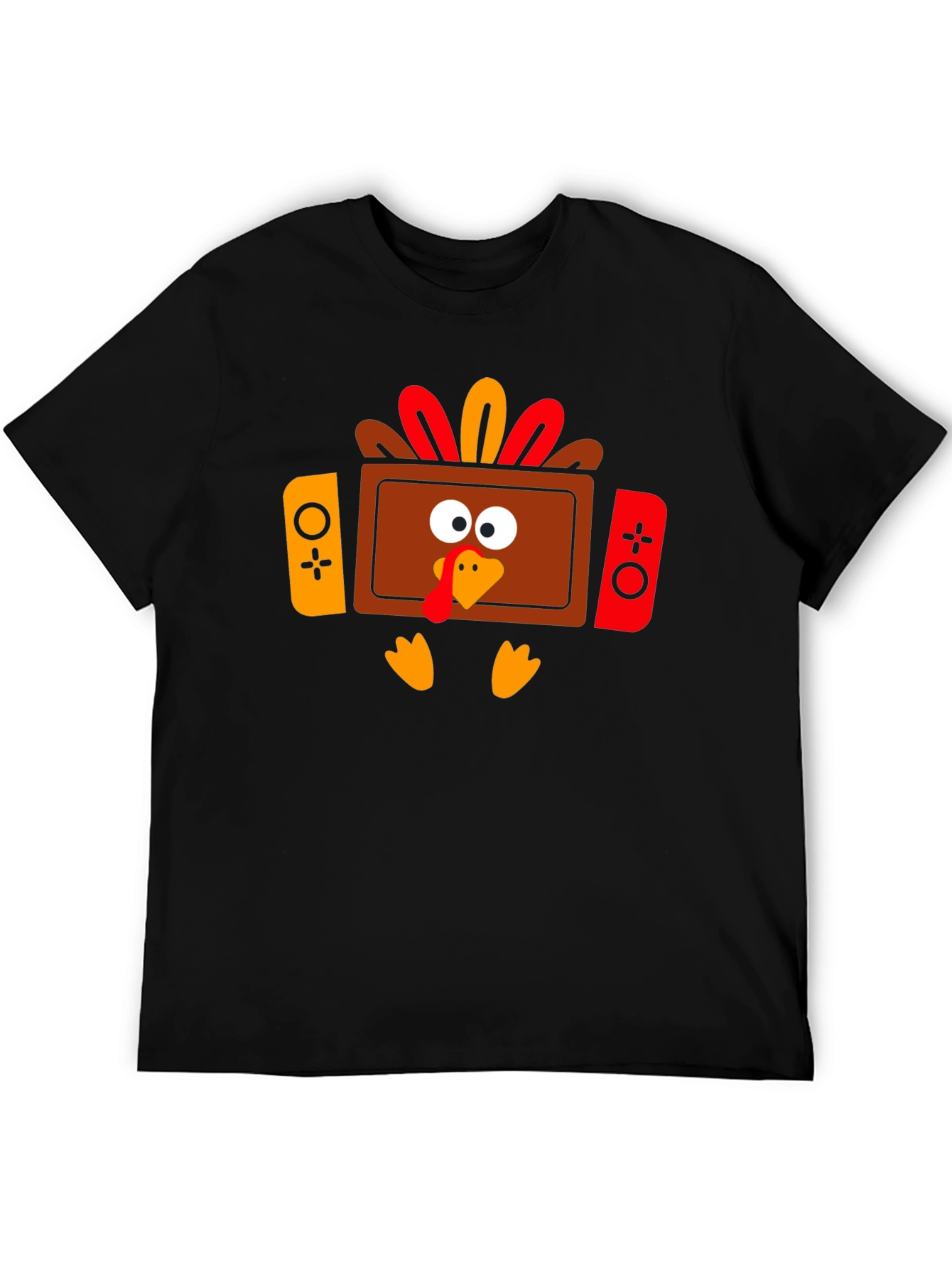 Thanksgiving Turkey Game Console T-Shirt