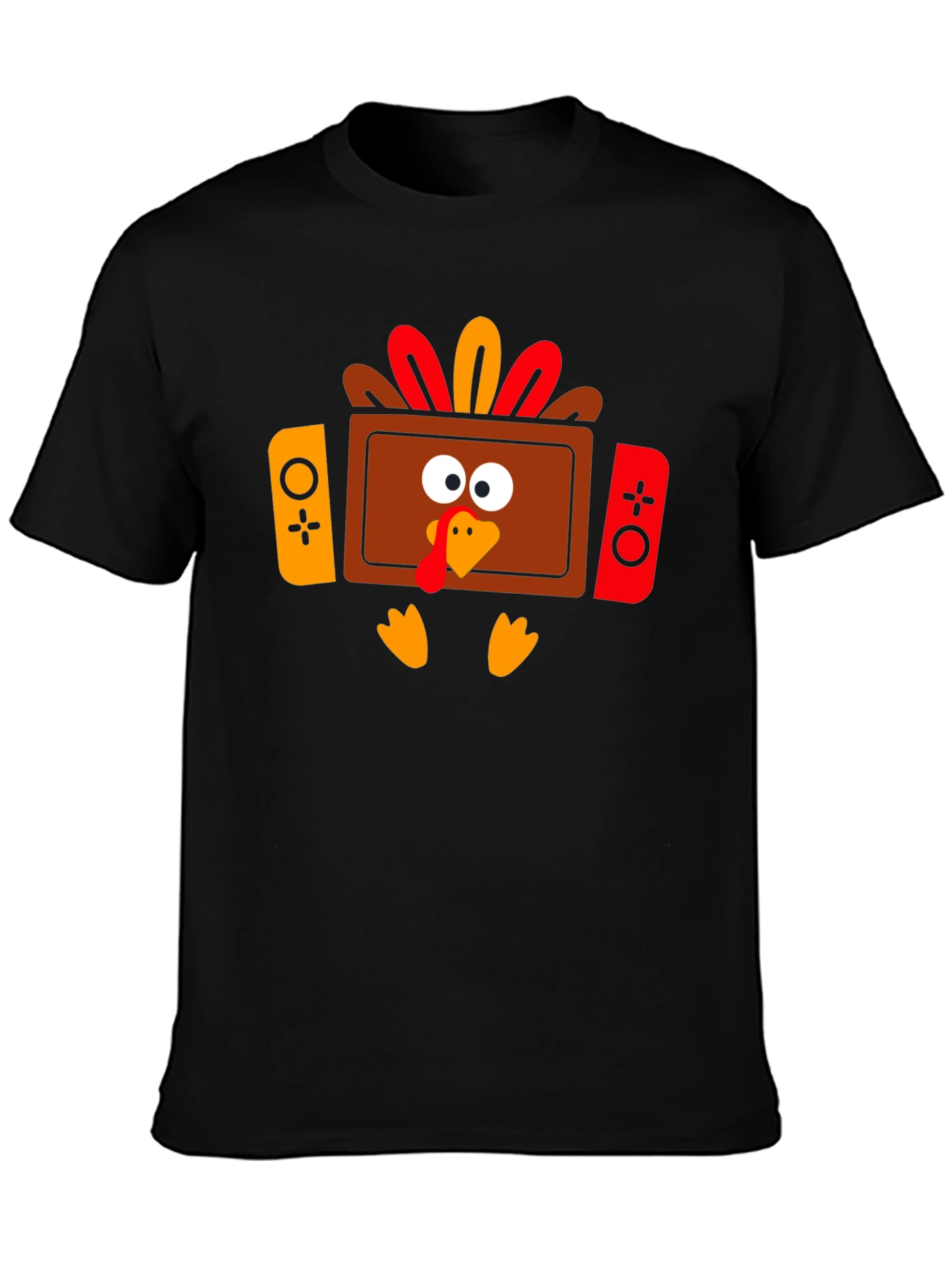 Thanksgiving Turkey Game Console T-Shirt