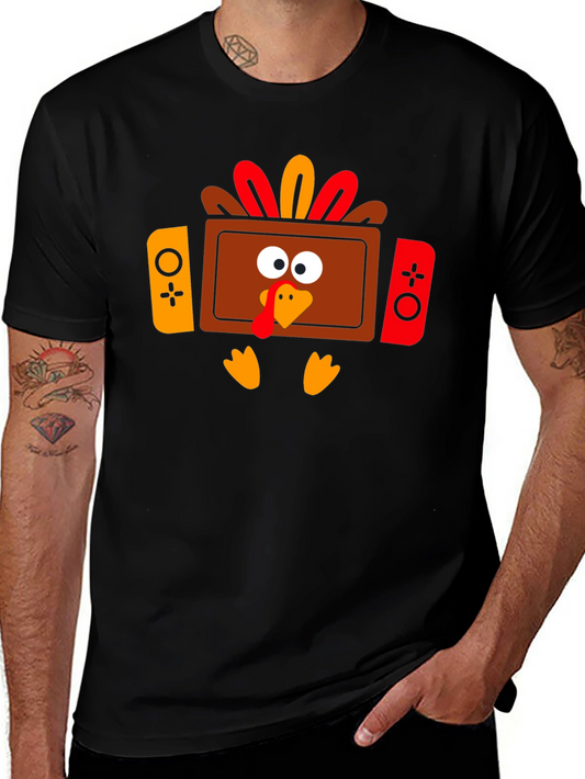 Thanksgiving Turkey Game Console T-Shirt