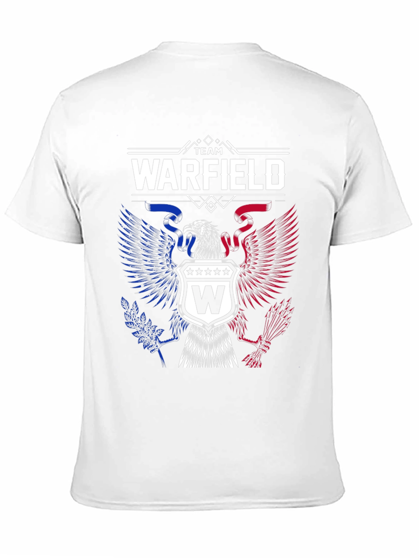 Team Warfield Patriotic Eagle Graphic T-Shirt