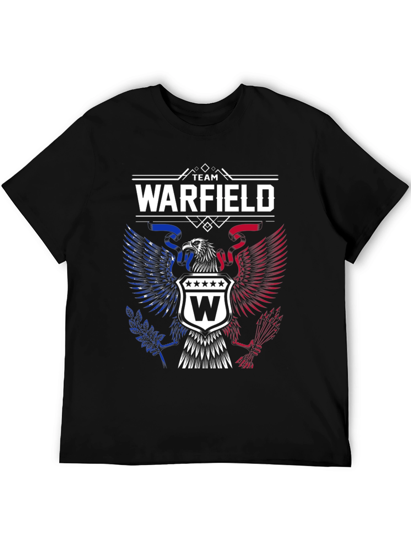 Team Warfield Patriotic Eagle Graphic T-Shirt