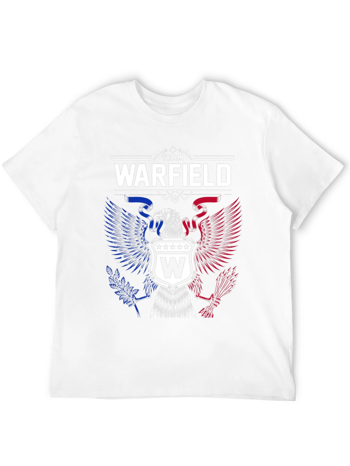 Team Warfield Patriotic Eagle Graphic T-Shirt