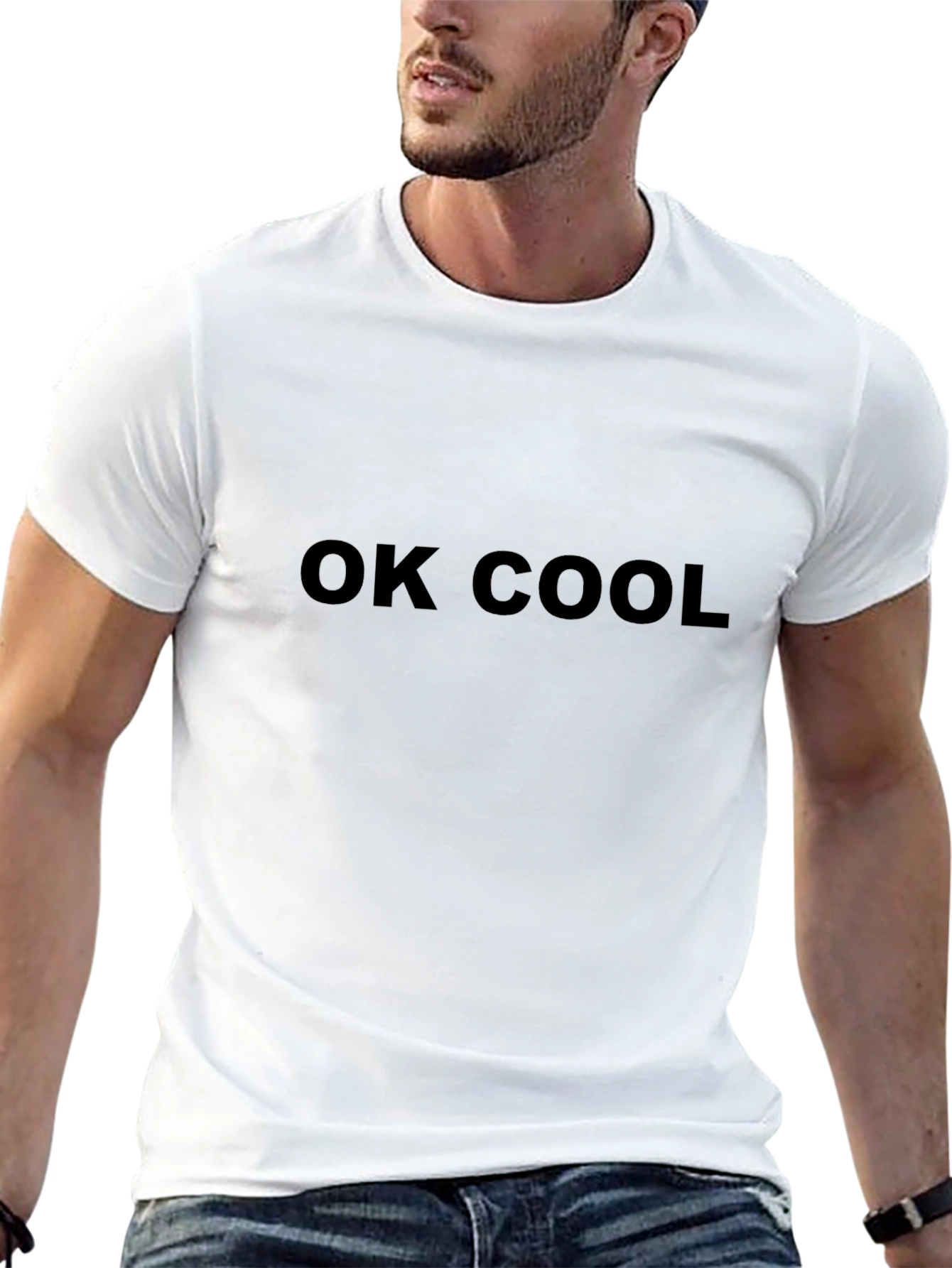 OK Cool Graphic Tee - Casual Style