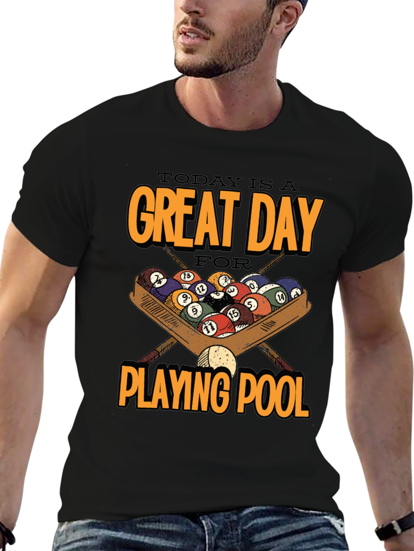 Great Day for Pool T-Shirt
