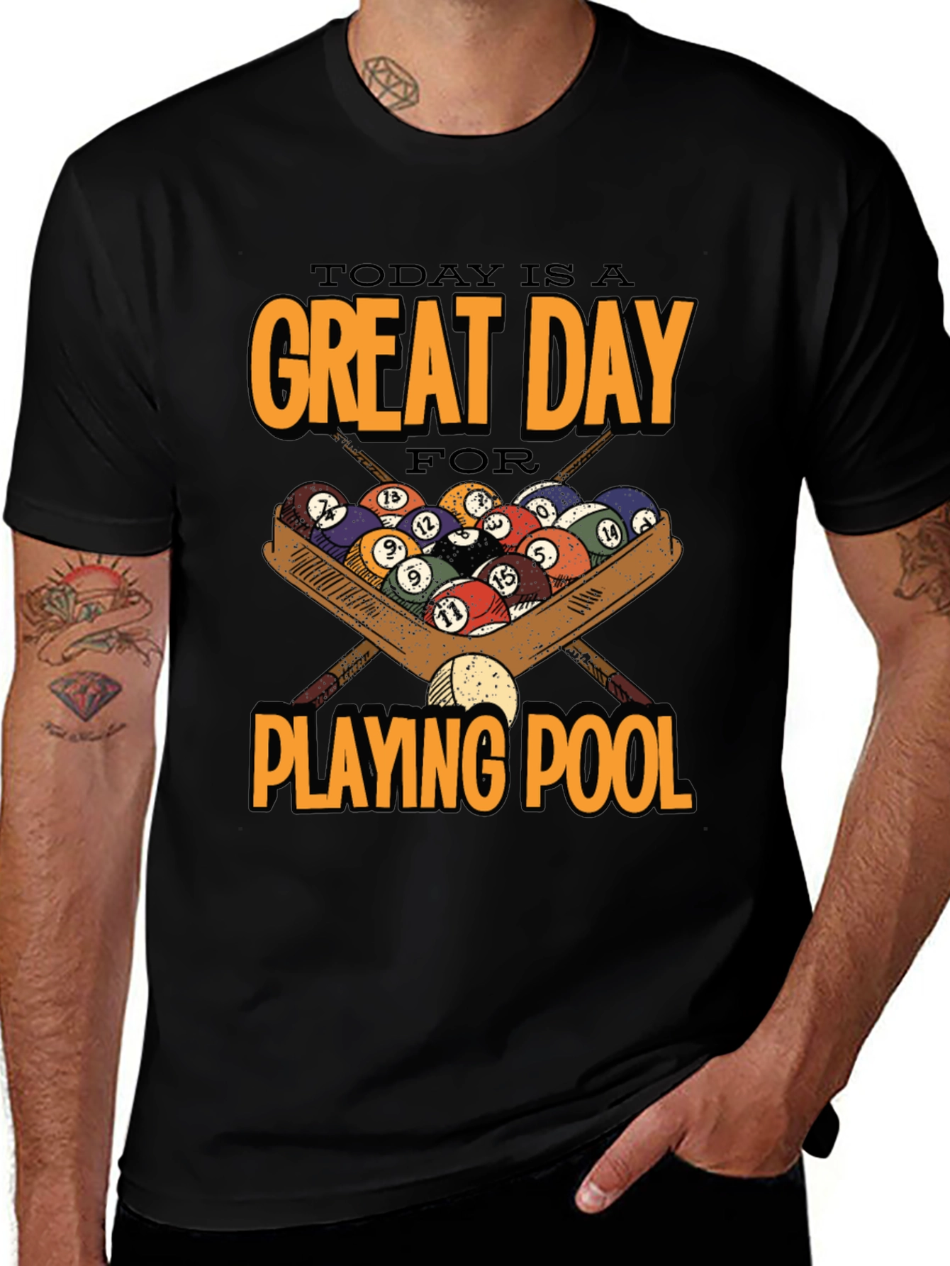 Great Day for Pool T-Shirt