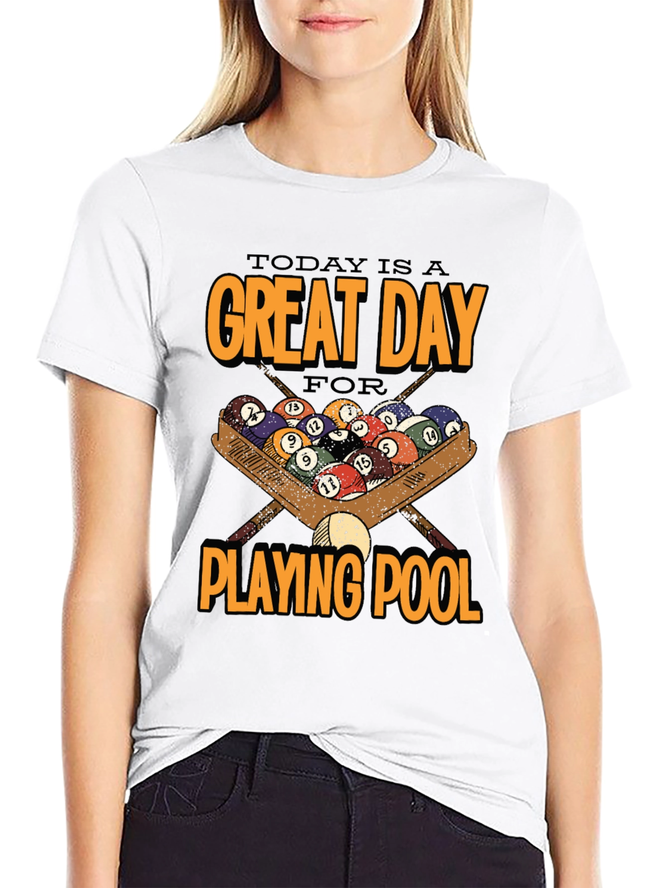 Great Day for Pool T-Shirt