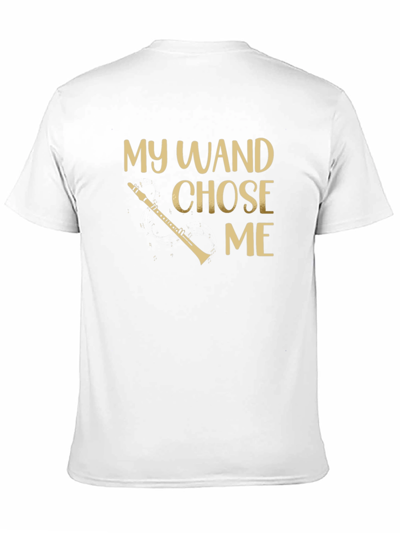 My Wand Chose Me Clarinet T-Shirt
