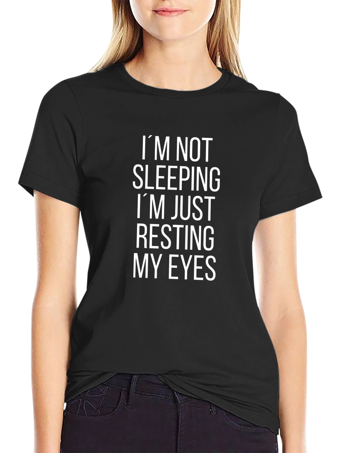 Funny Resting My Eyes Graphic Tee