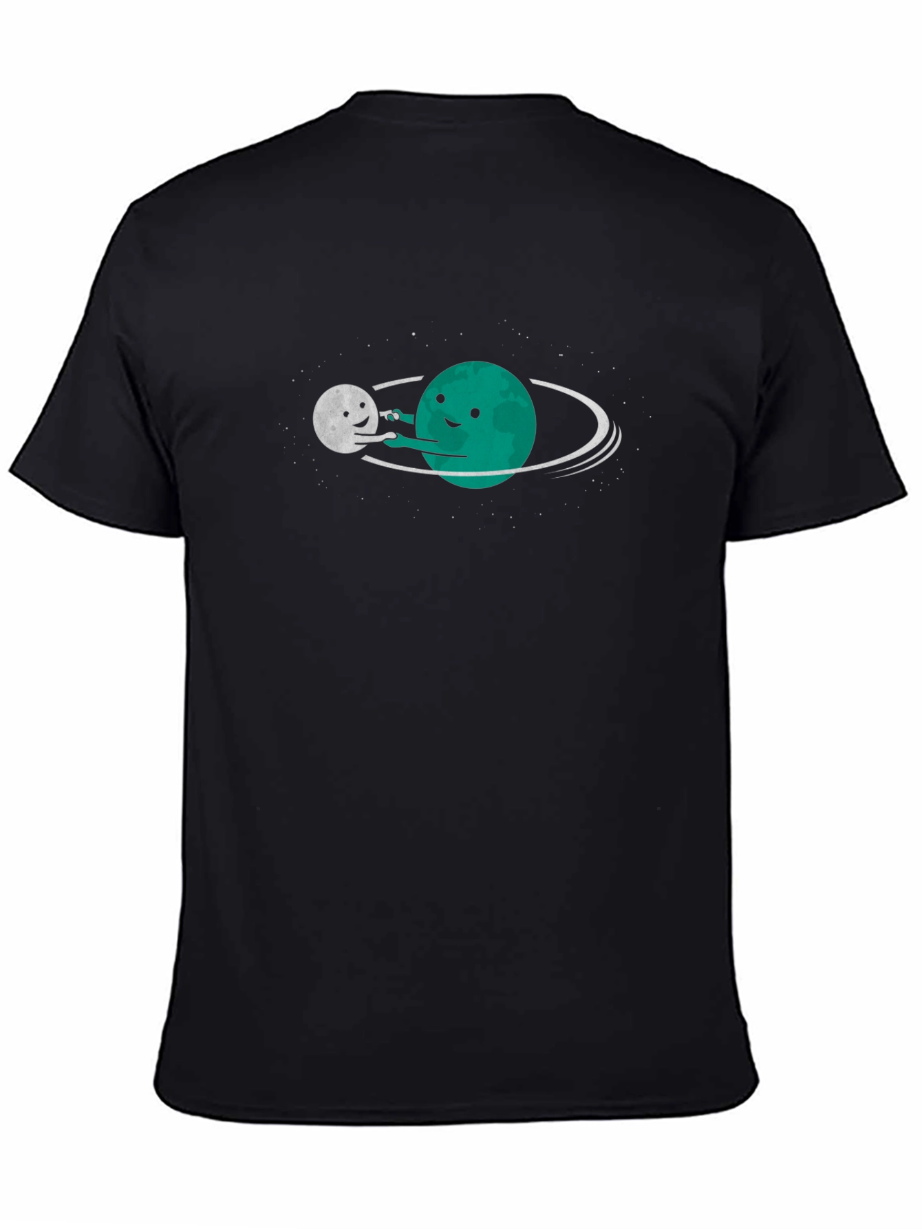 Cute Planet Hug T-Shirt - Space Lover Tee