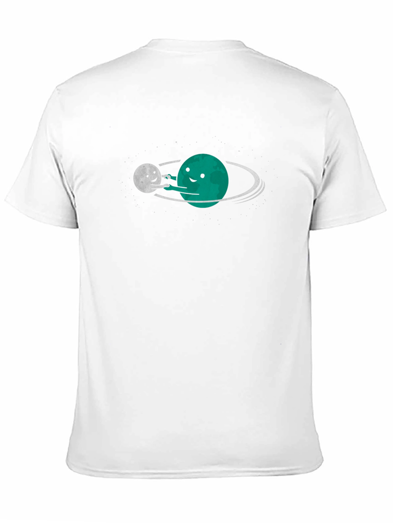 Cute Planet Hug T-Shirt - Space Lover Tee