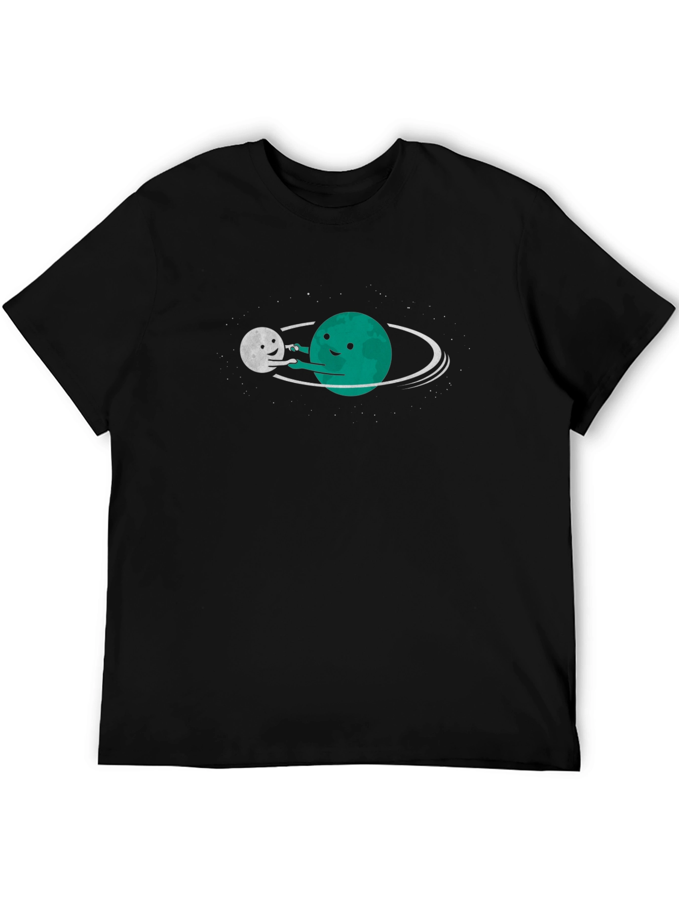 Cute Planet Hug T-Shirt - Space Lover Tee