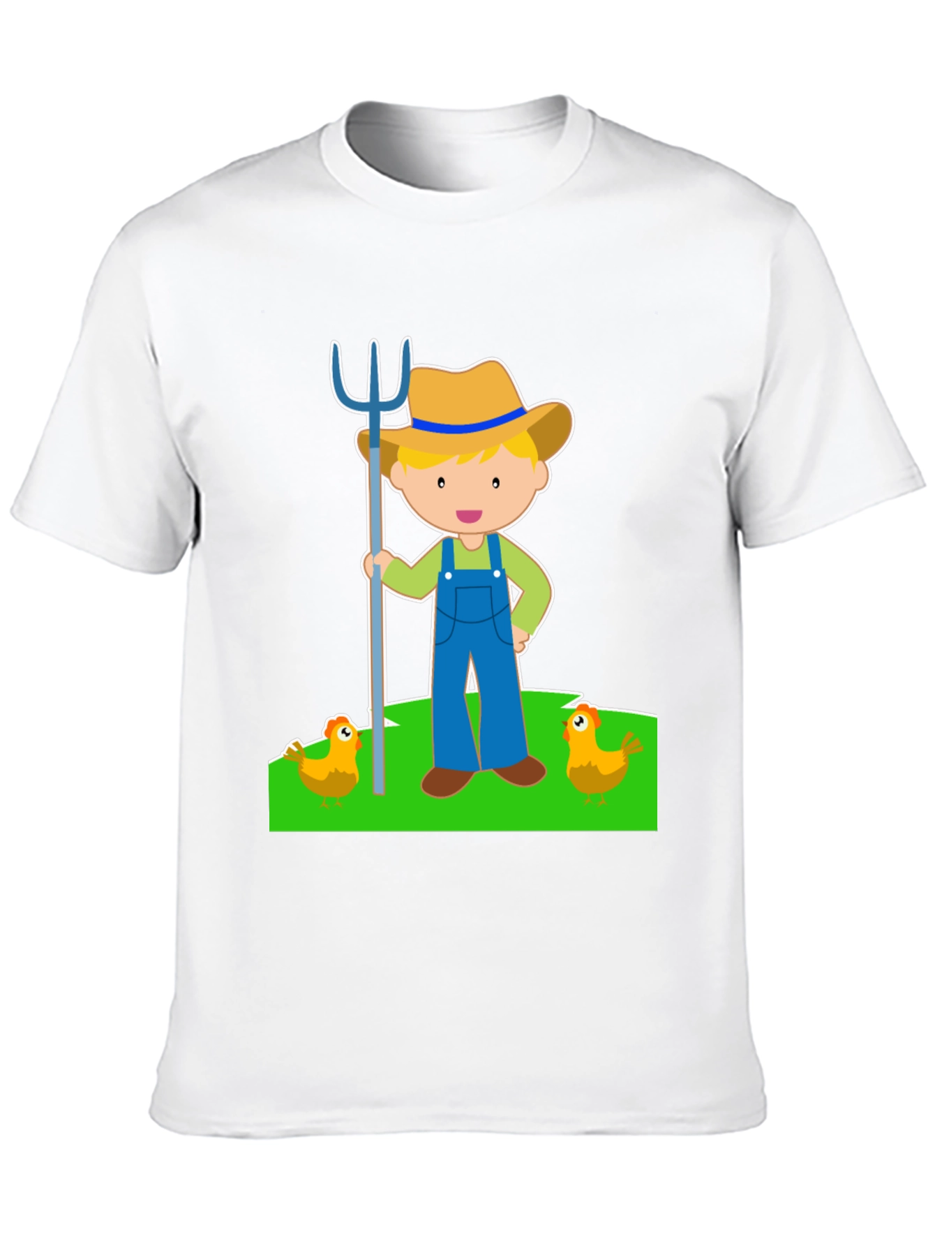Cartoon Farmer Graphic Tee