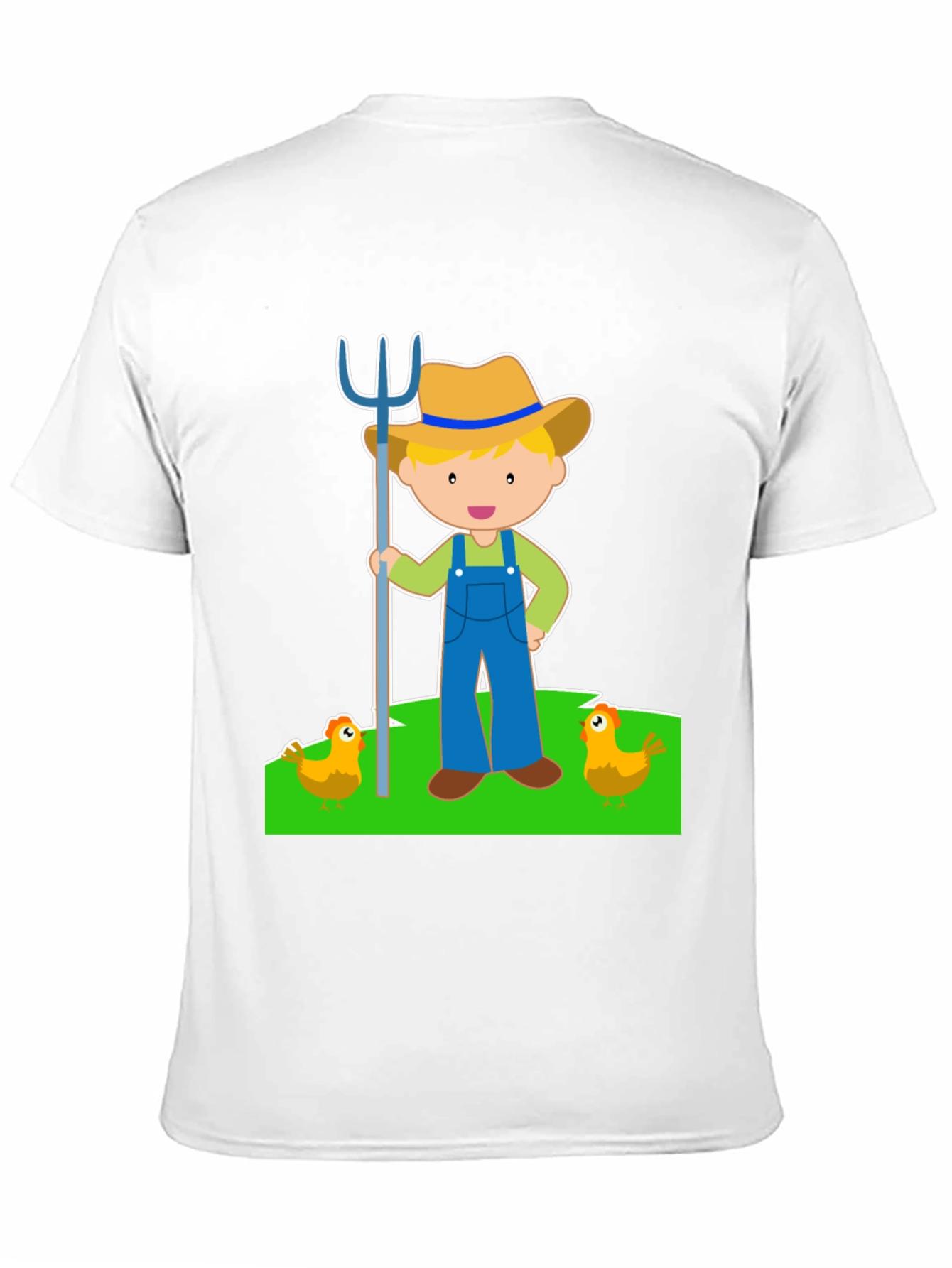 Cartoon Farmer Graphic Tee