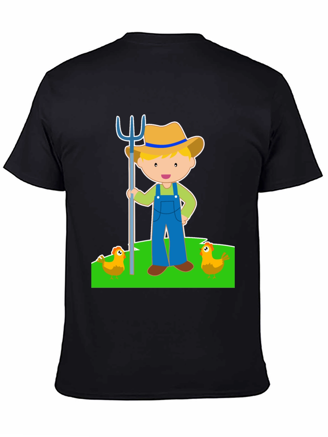 Cartoon Farmer Graphic Tee