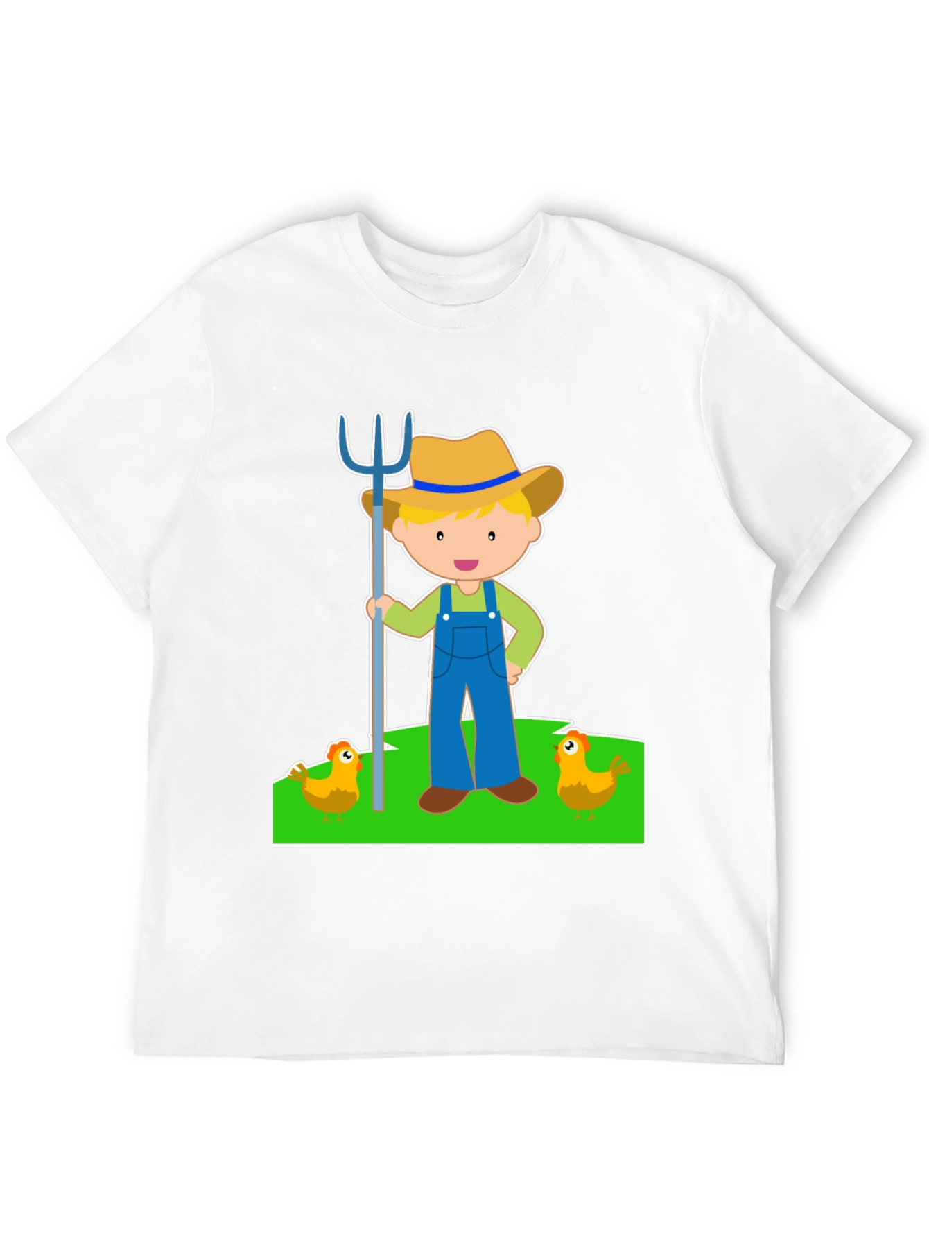 Cartoon Farmer Graphic Tee