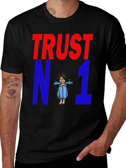 Trust No One Graphic T-Shirt - Unisex Cotton Tee
