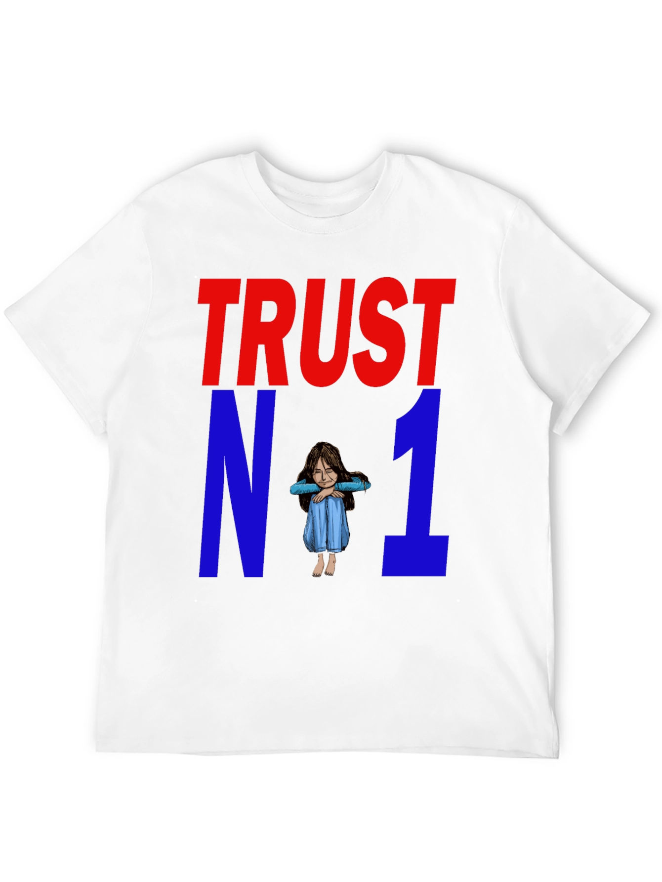 Trust No One Graphic T-Shirt - Unisex Cotton Tee
