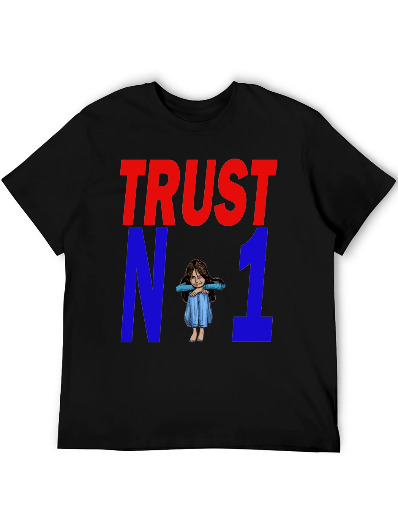 Trust No One Graphic T-Shirt - Unisex Cotton Tee