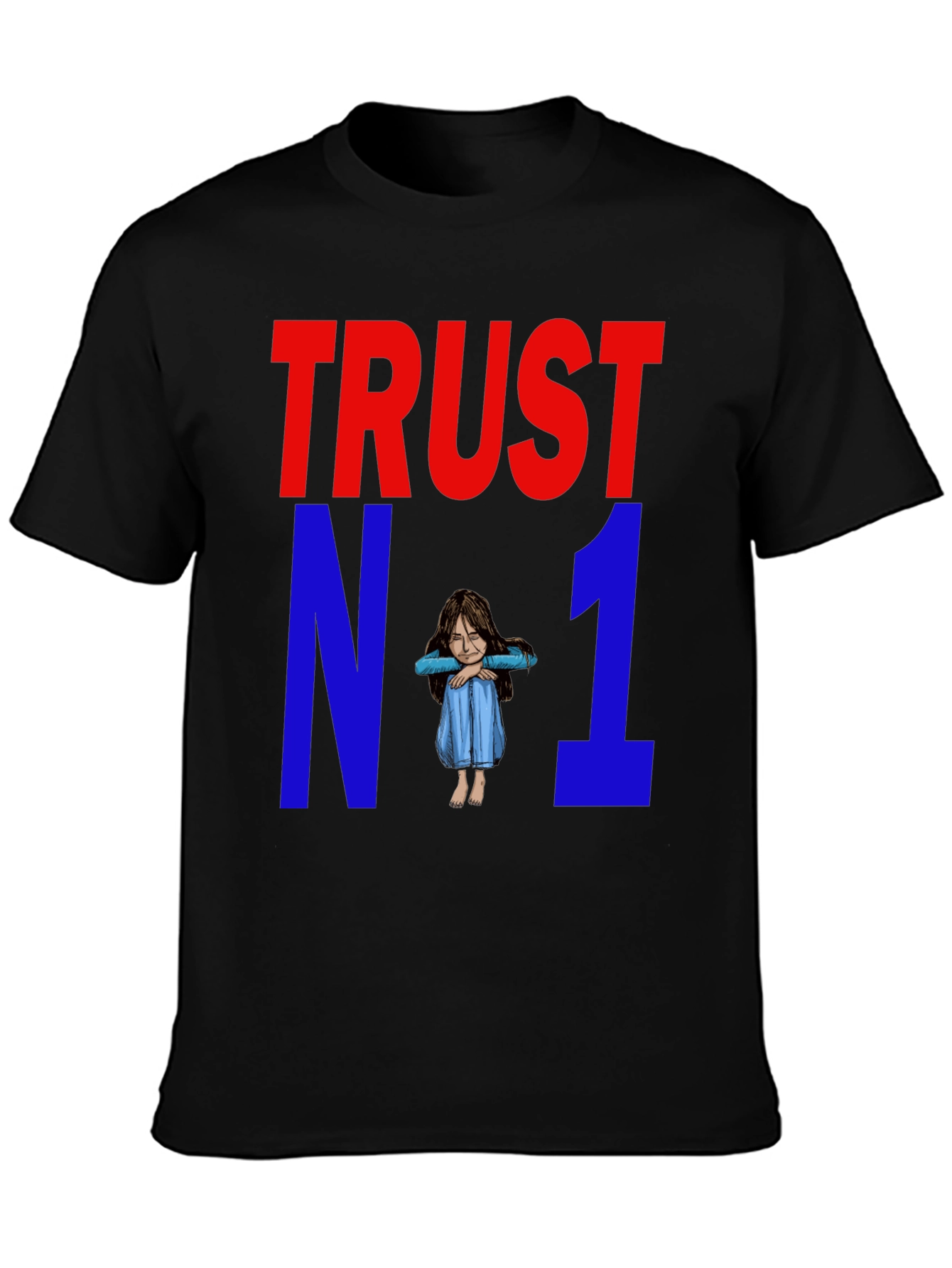 Trust No One Graphic T-Shirt - Unisex Cotton Tee