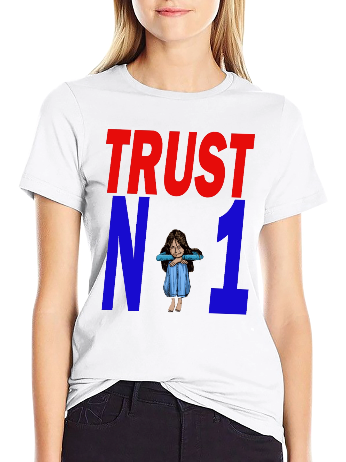 Trust No One Graphic T-Shirt - Unisex Cotton Tee