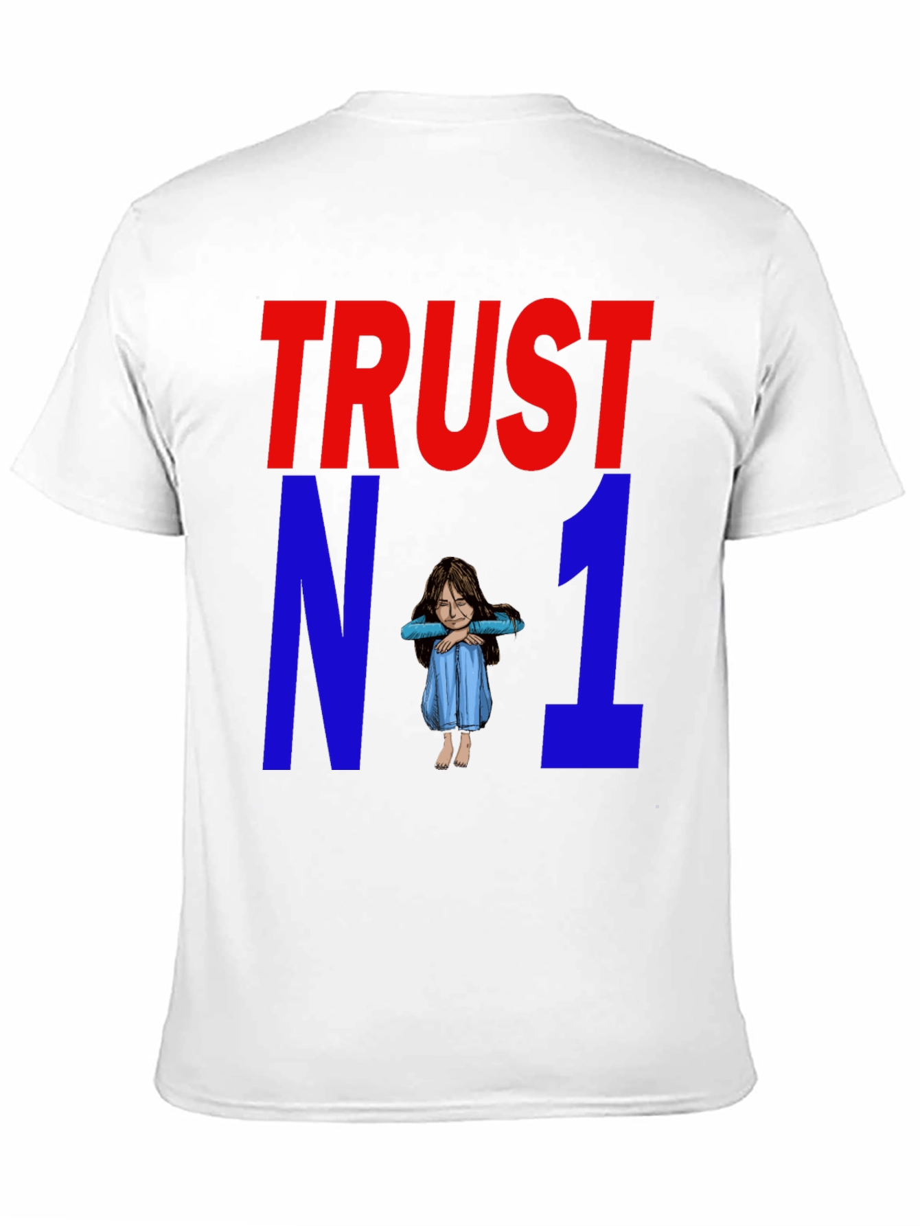 Trust No One Graphic T-Shirt - Unisex Cotton Tee