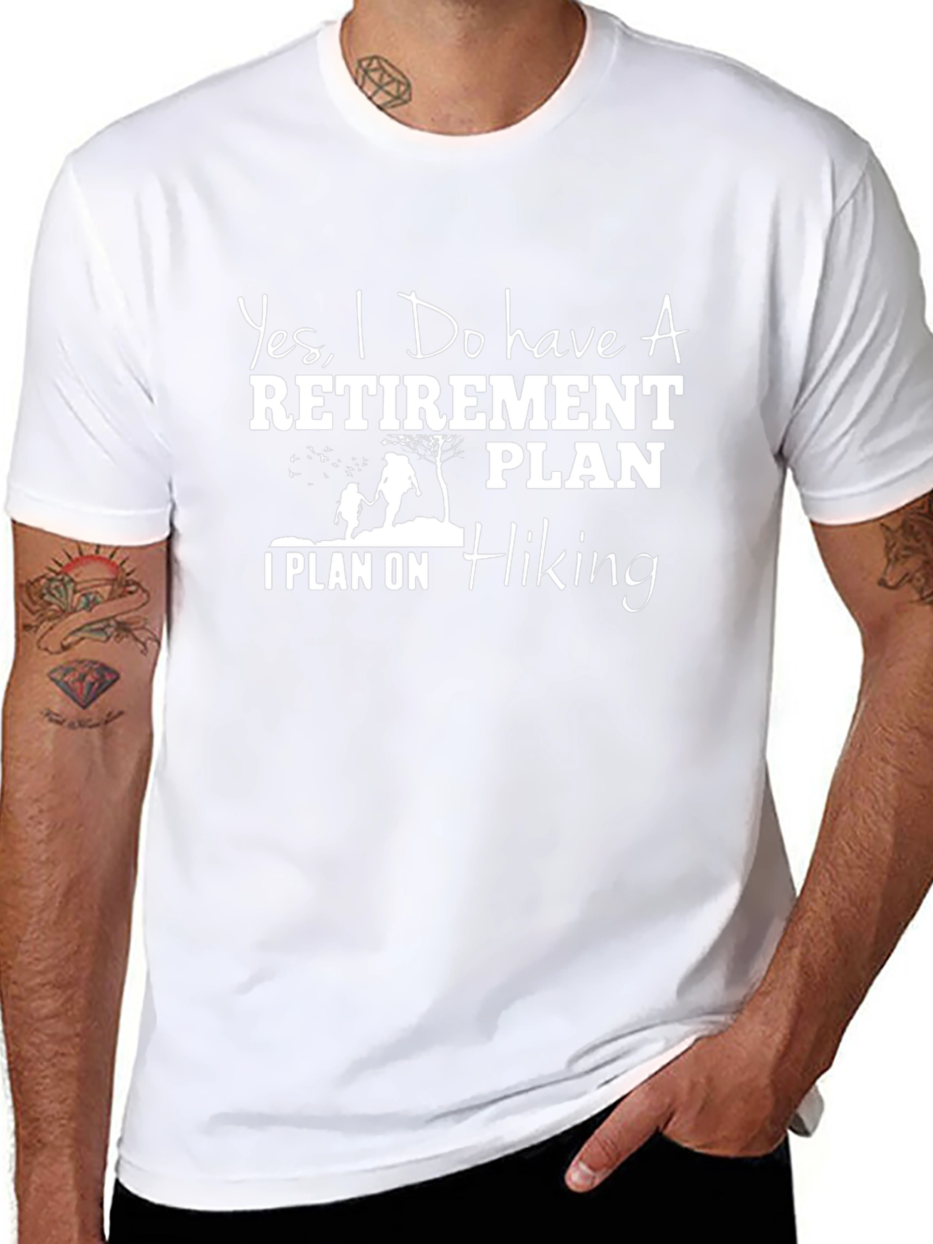 Hiking Retirement Plan T-Shirt