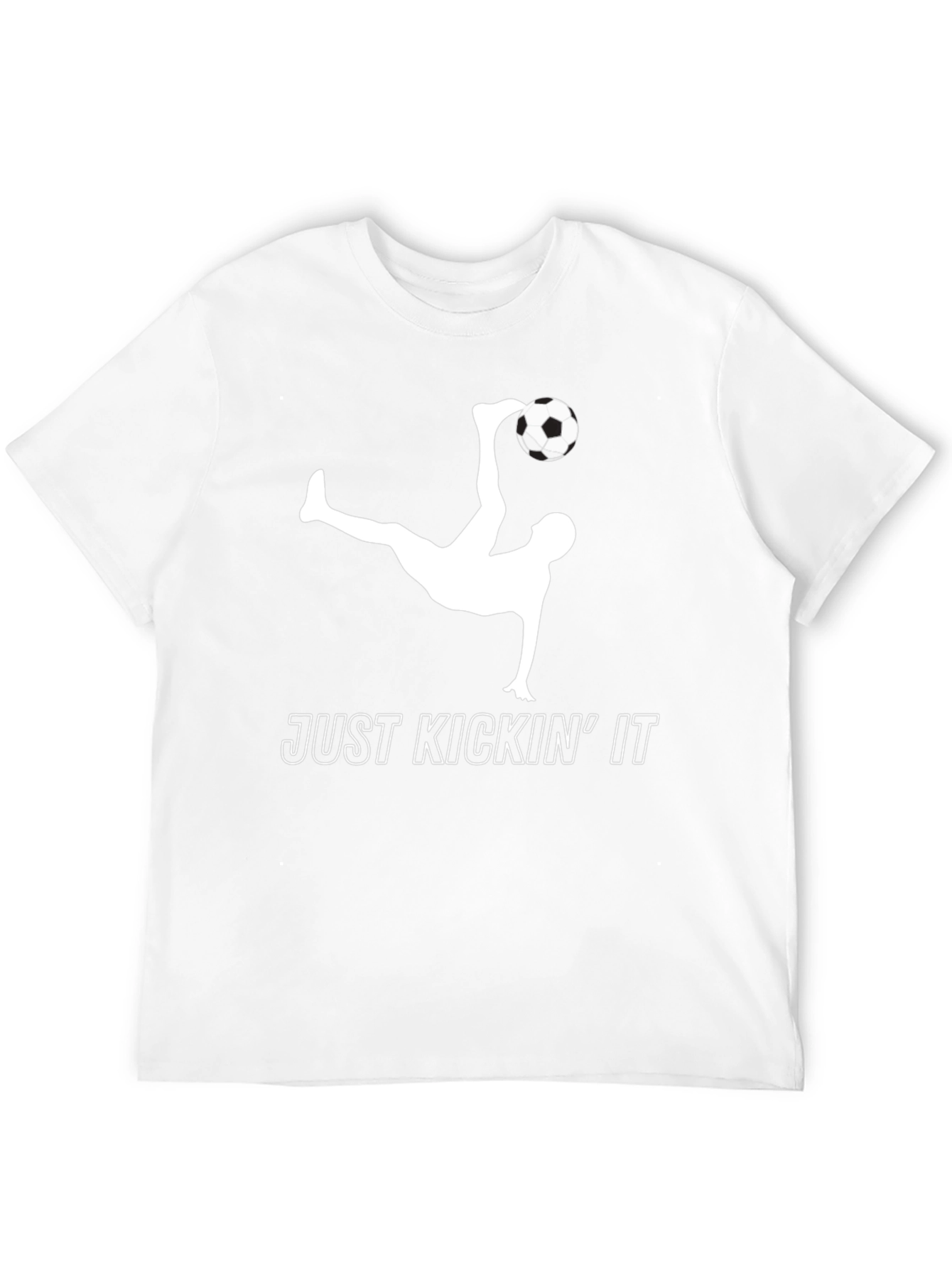 Just Kickin It T-Shirt - Soccer Style!