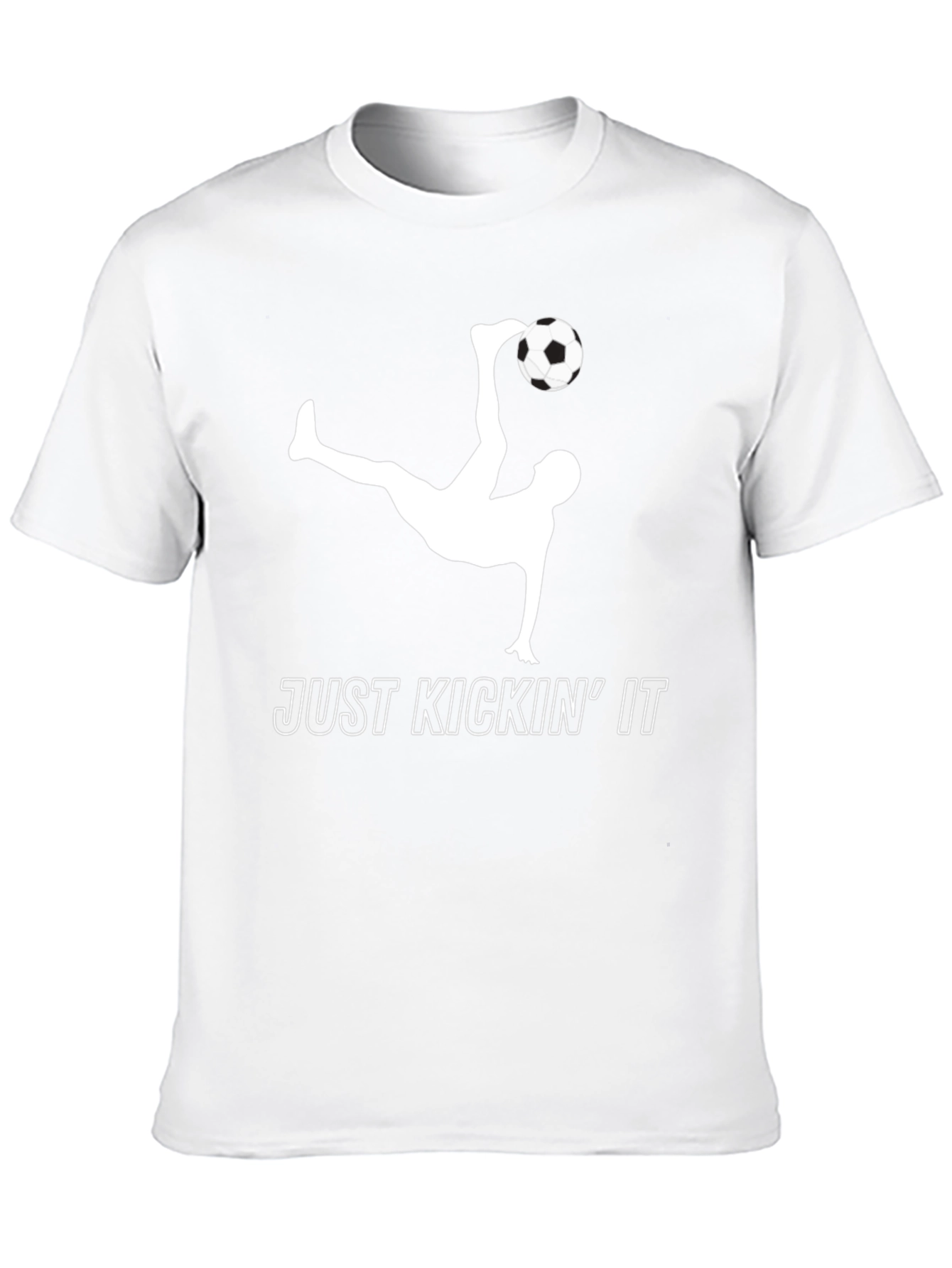 Just Kickin It T-Shirt - Soccer Style!