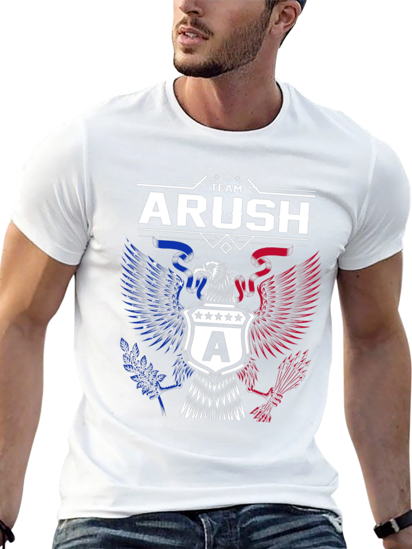 Team Arush Patriotic Eagle T-Shirt